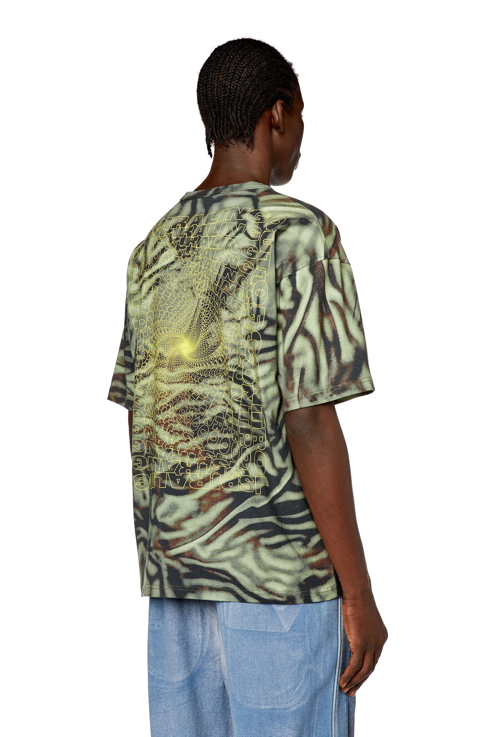 大人カジュアル【DIESEL】T Boxt N3 ゼブラプリントTシャツ 24SS 大人カジュアル【DIESEL】T Boxt N3 ゼブラプリントTシャツ 24SS