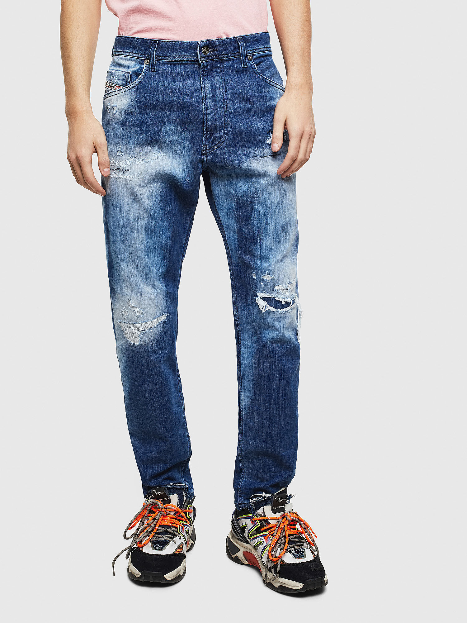 Narrot JoggJeans 0099S Man: Carrot Dark blue Jeans | Diesel