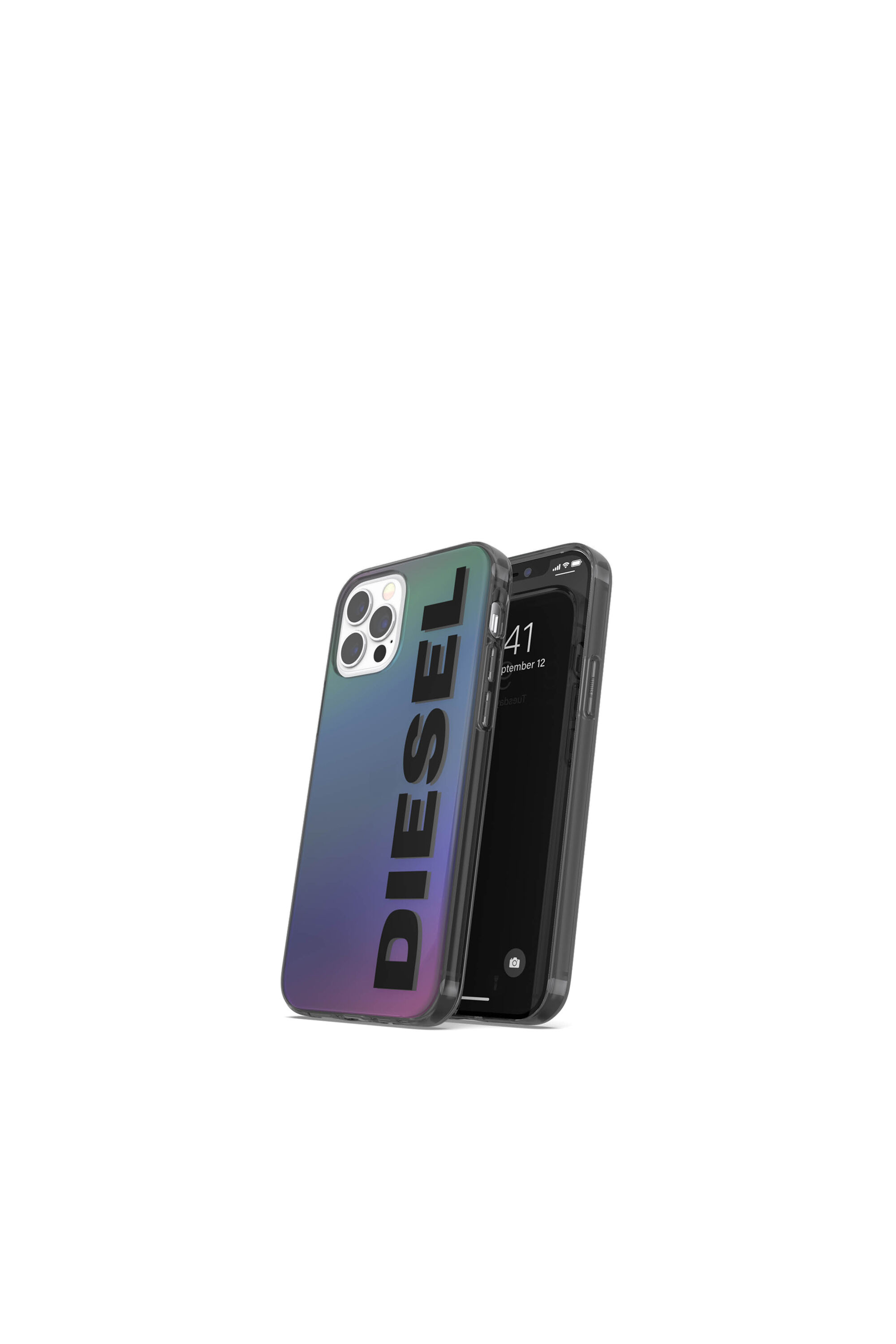 Diesel - 42573 STANDARD CASE, Funda holográfica de TPU por iPhone 12/12 Pro Unisex in Multicolor - 3
