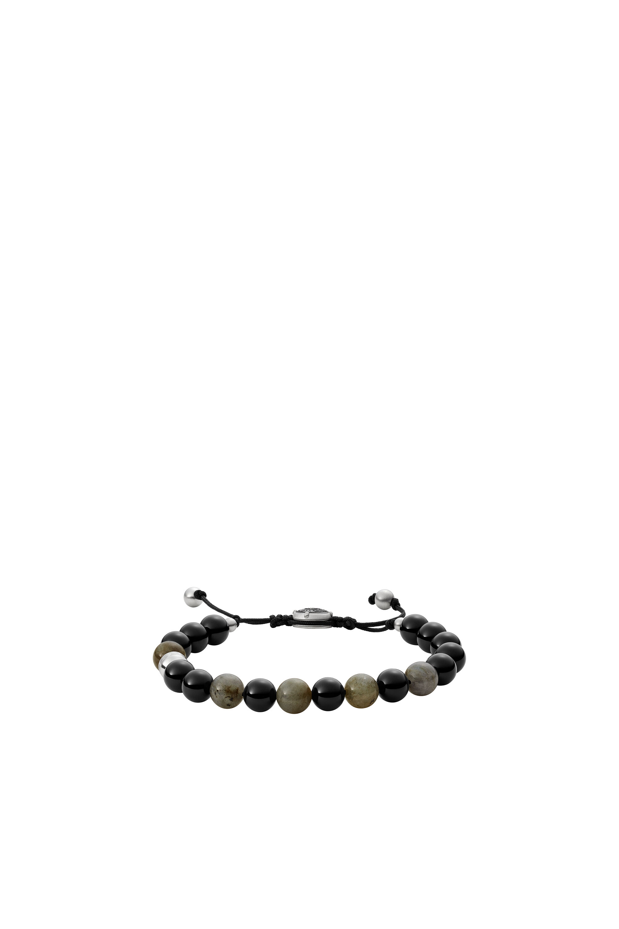 Diesel - DX1325, Pulsera de cuentas de ágata y labradorita Unisex in Multicolor - 1