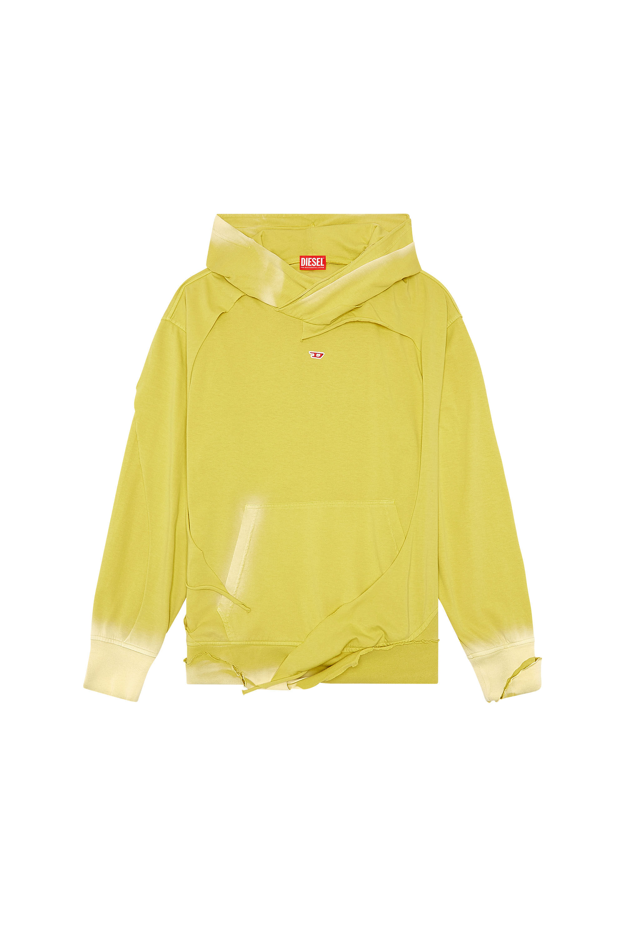 Diesel yellow sweatshirt shop