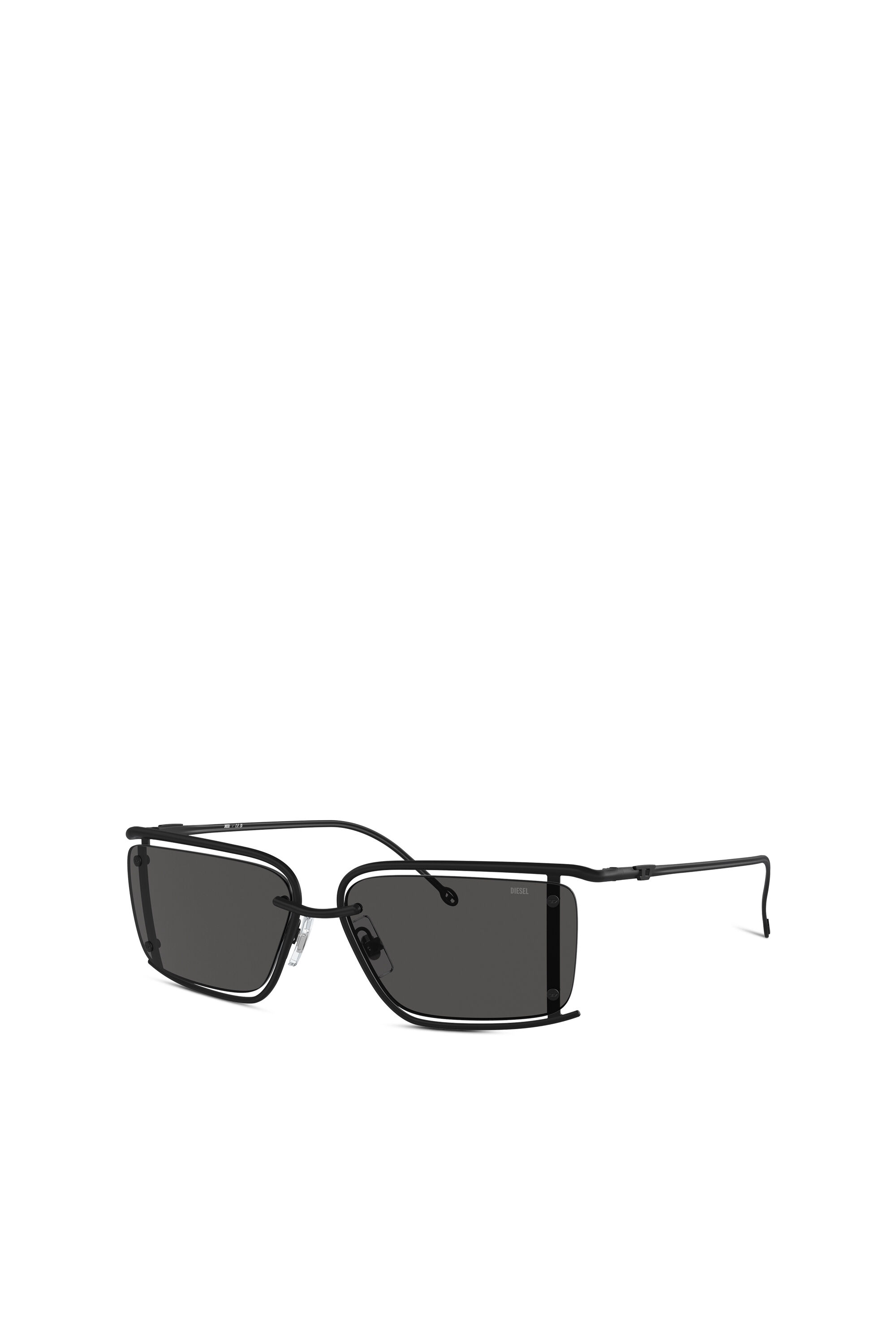 Gafas rectangulares Mujer Negro Diesel