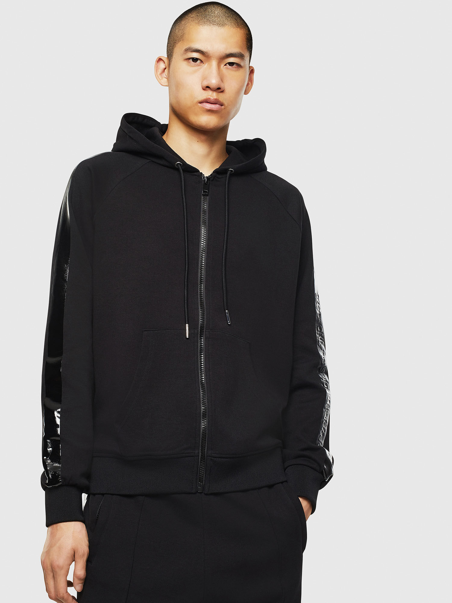 hoodie with zip up hood