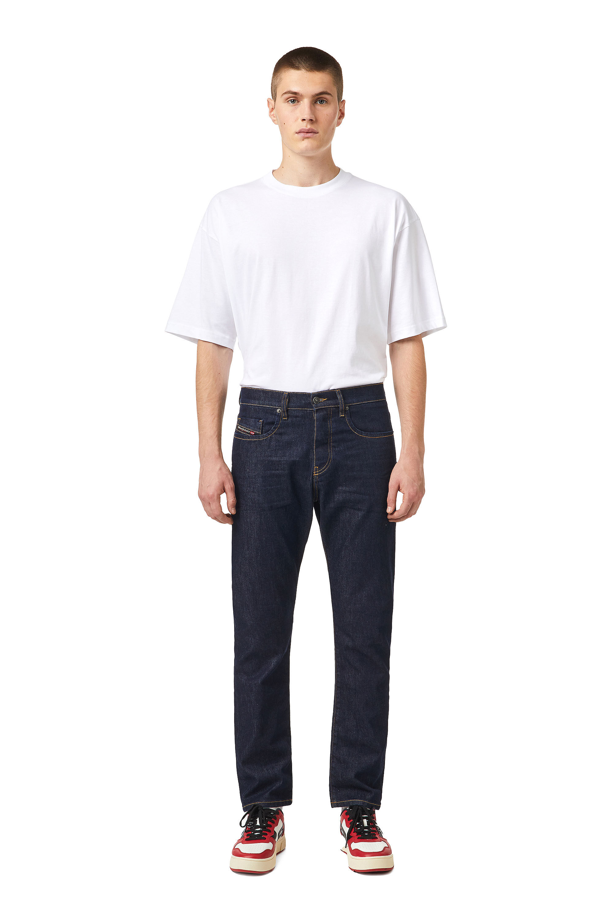 D VIKER Straight Dark blue Jeans Diesel