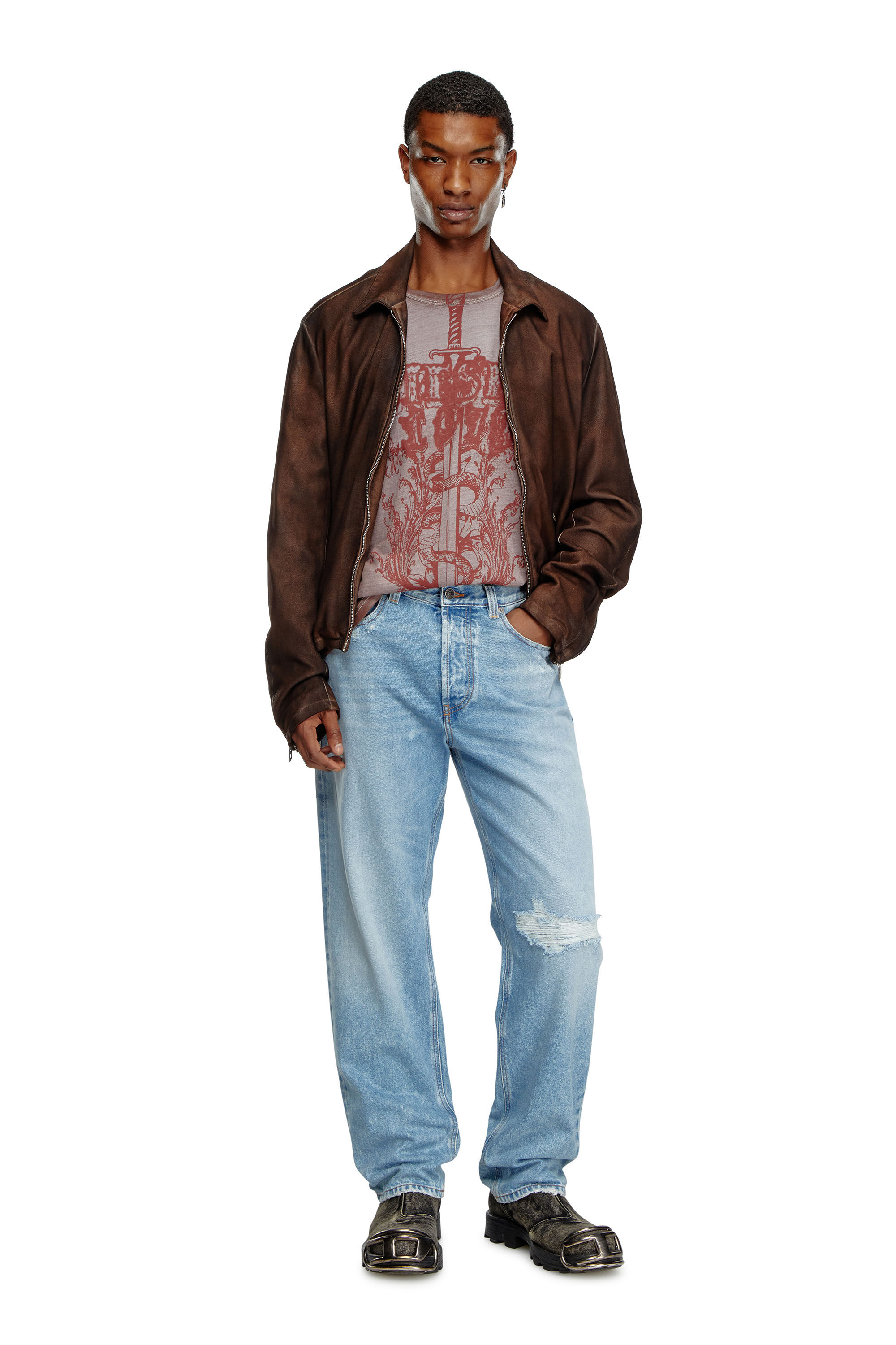 【今日の超目玉】 Regular Men's Jeans D-Macs 2010 Diesel | Blue Light | パンツ