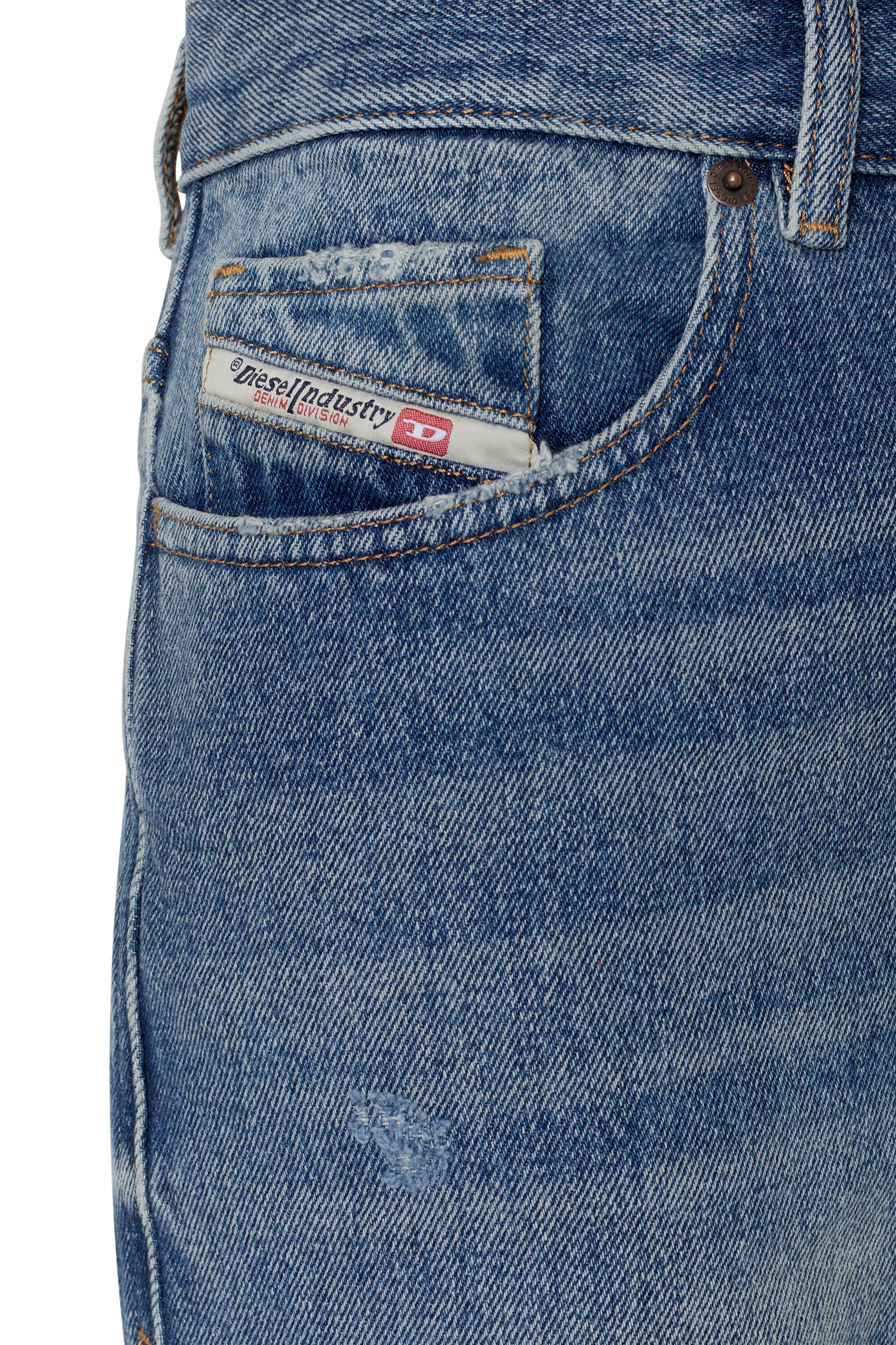 Diesel - Boyfriend Jeans 2016 D-Air 09E02, Medium blue - Image 4