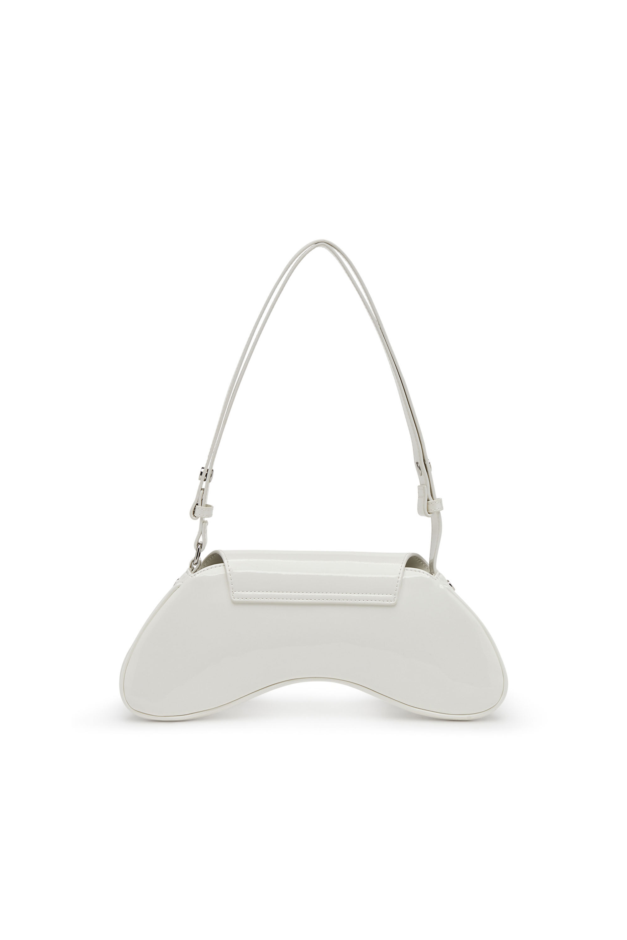 Women's Play-Glossy crossbody bag | White | Diesel