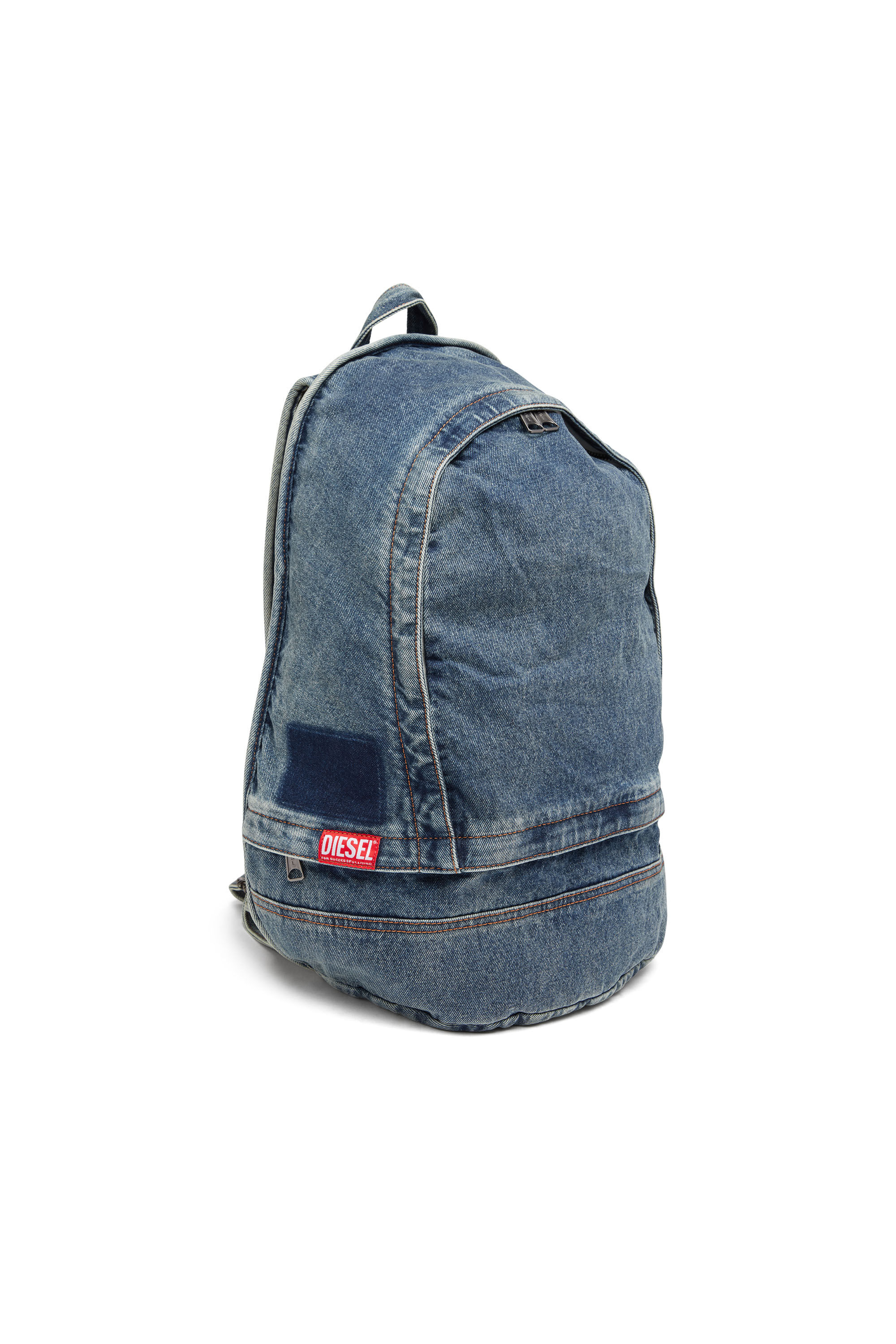 RAVE BACKPACK X: Backpack in organic cotton denim | Diesel