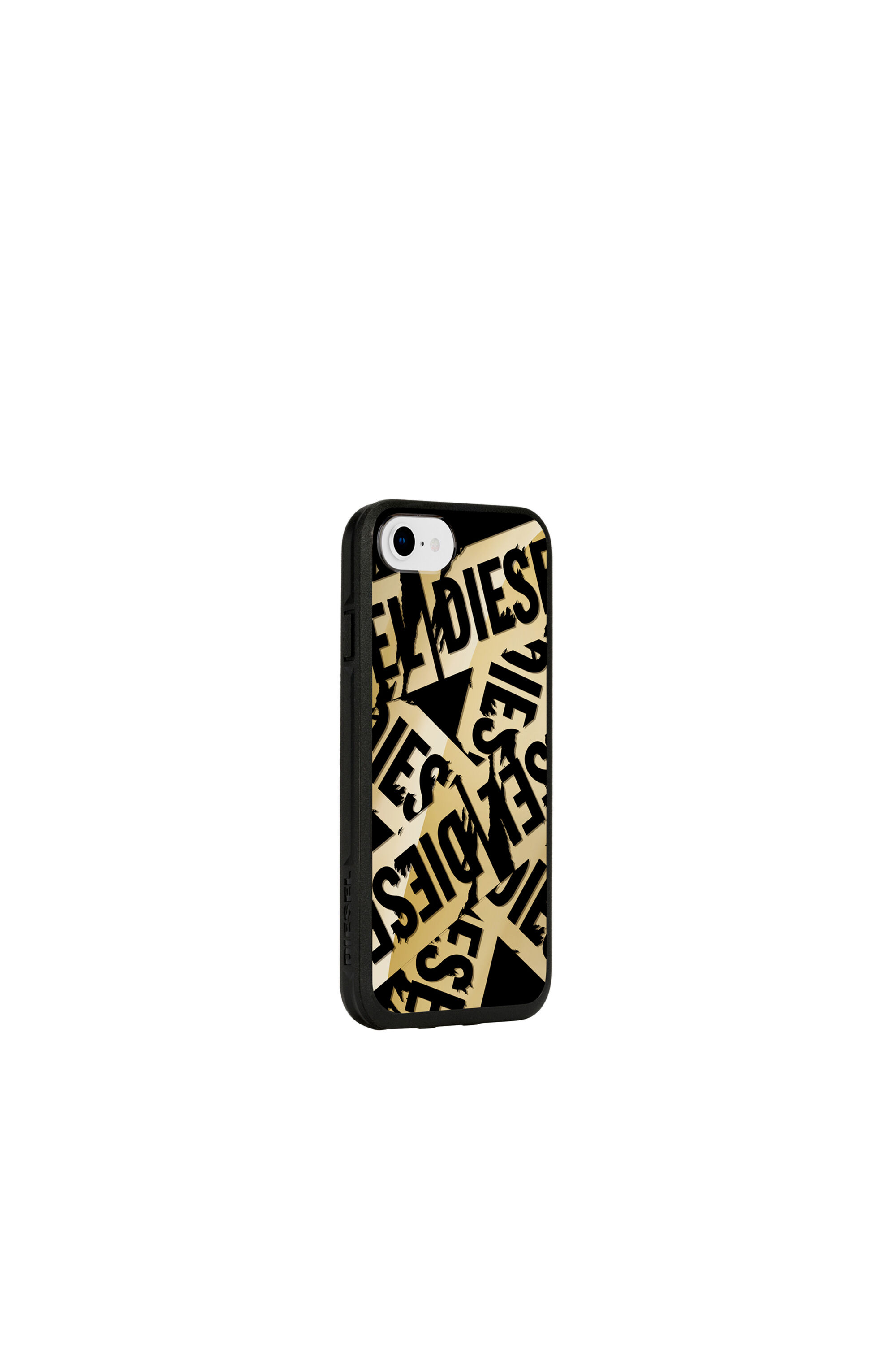 Diesel - MULTI TAPE GOLD/BLACK IPHONE 8/7/6S/6 CASE, Funda en negro y dorado para iPhone 8/7/6s/6 Unisex in Dorado - 4