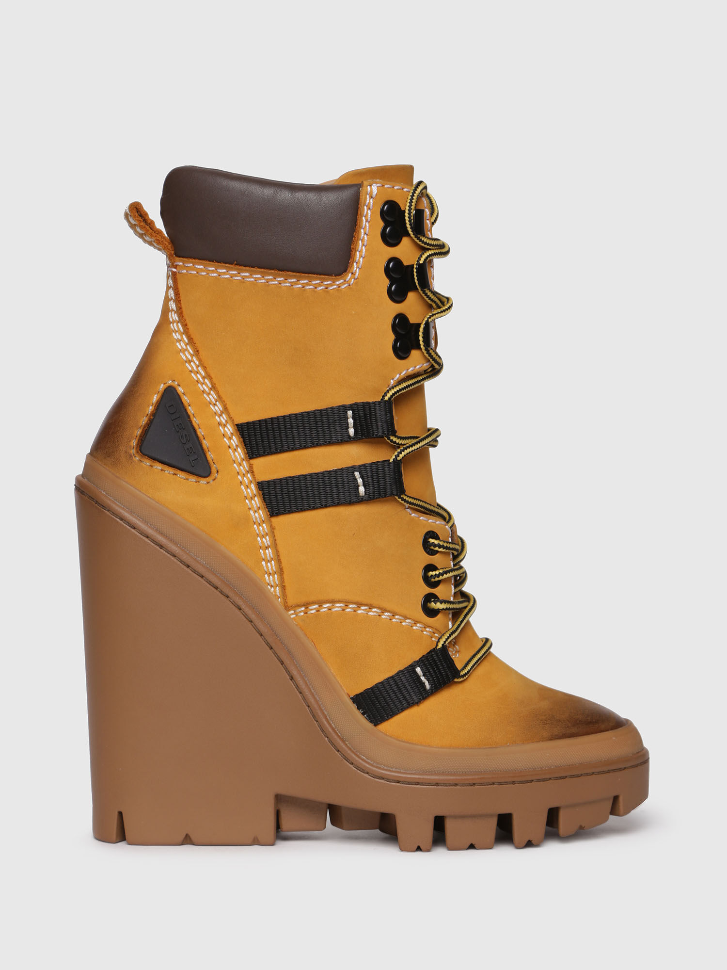 diesel wedge boots