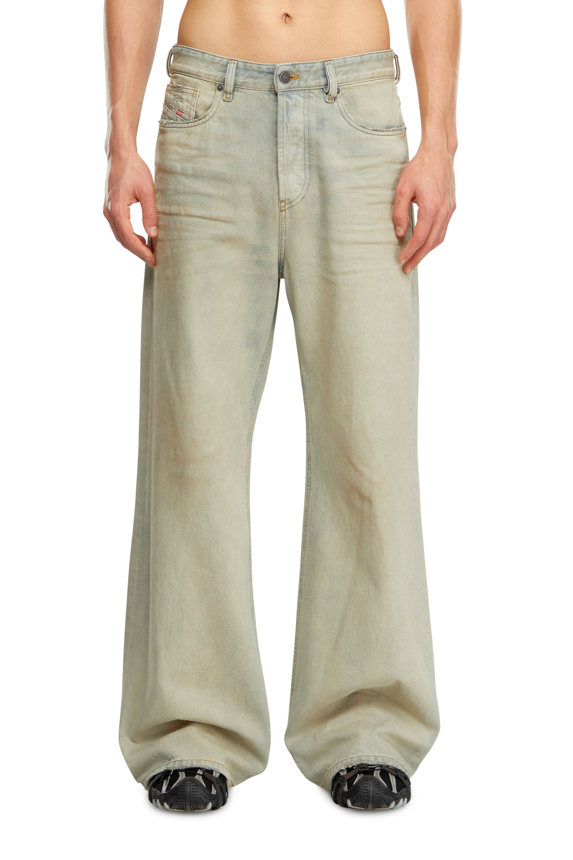 Women's Puddle oversized Jeans | Light blue | Diesel 1996 D-Sire