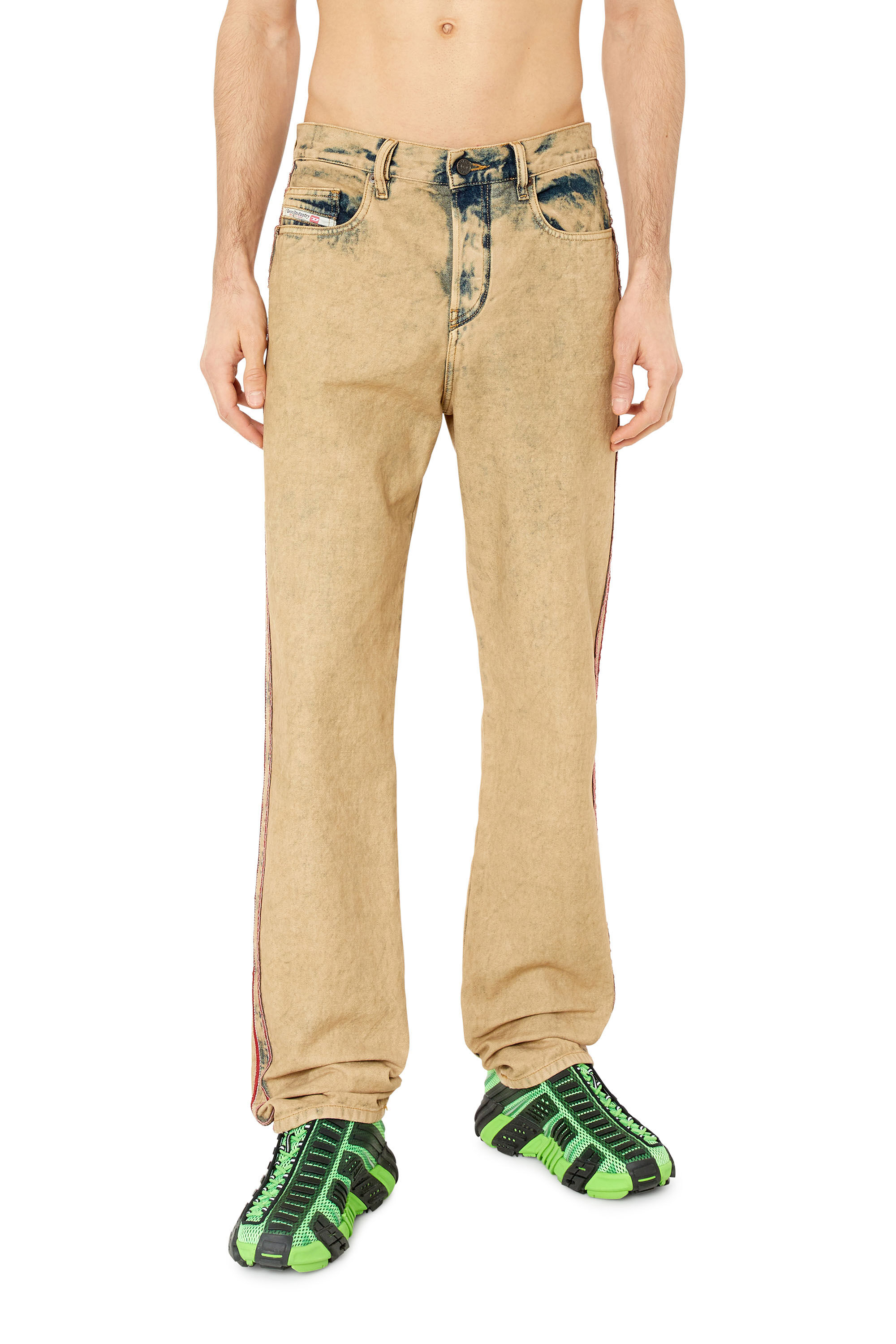 2020 D-VIKER-INS Man: straight Colored Jeans | Diesel