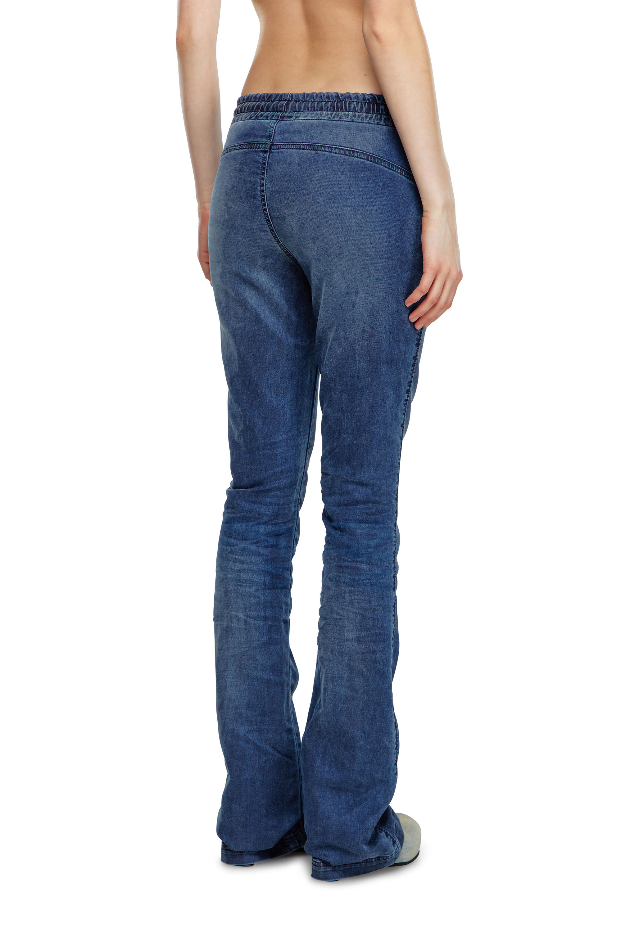 Diesel - Bootcut 2069 D-Ebbey Joggjeans® 068LX Mujer, Azul Oscuro - 5