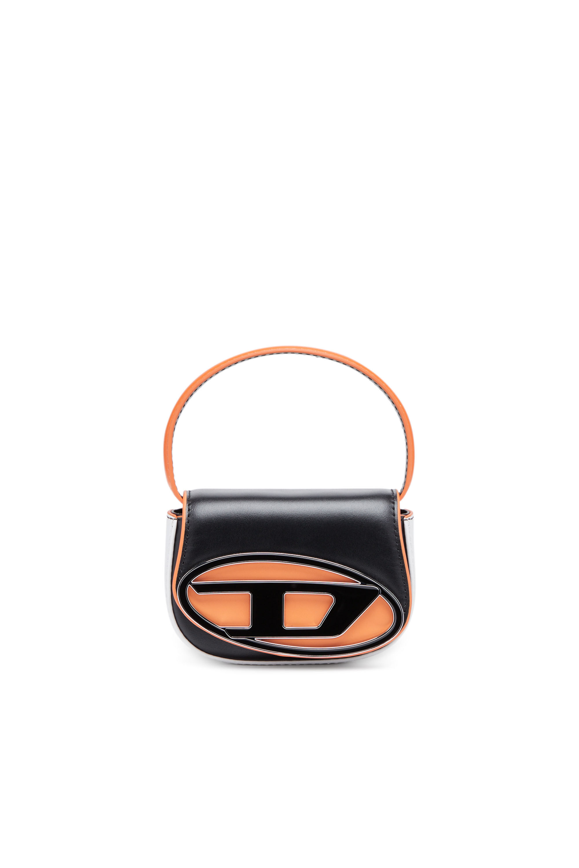 Diesel - 1DR XS, 1DR XS - Minibolso icónico en bloques de color en napa Mujer in Multicolor - 1