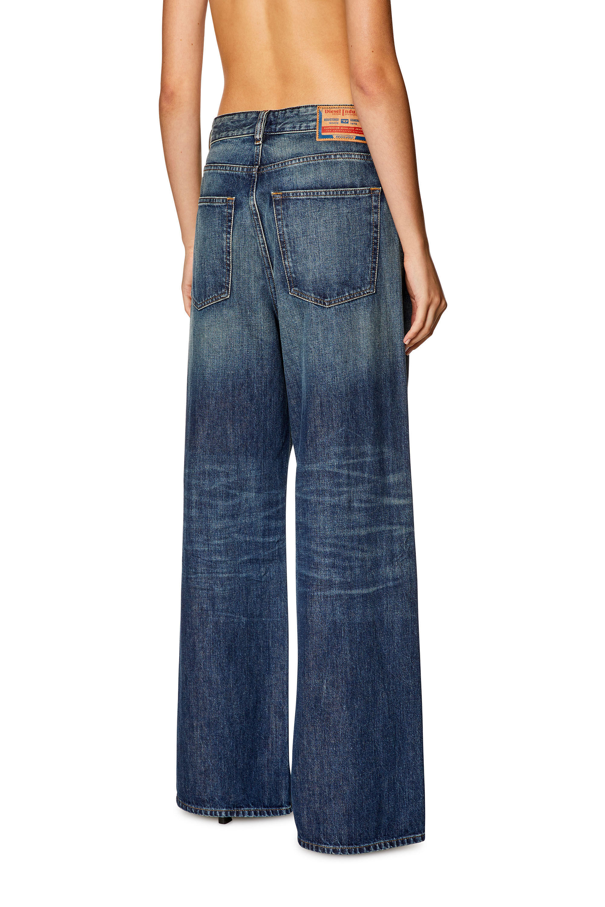 Diesel - Straight Jeans 1996 D-Sire 09H59, Azul Oscuro - Image 5