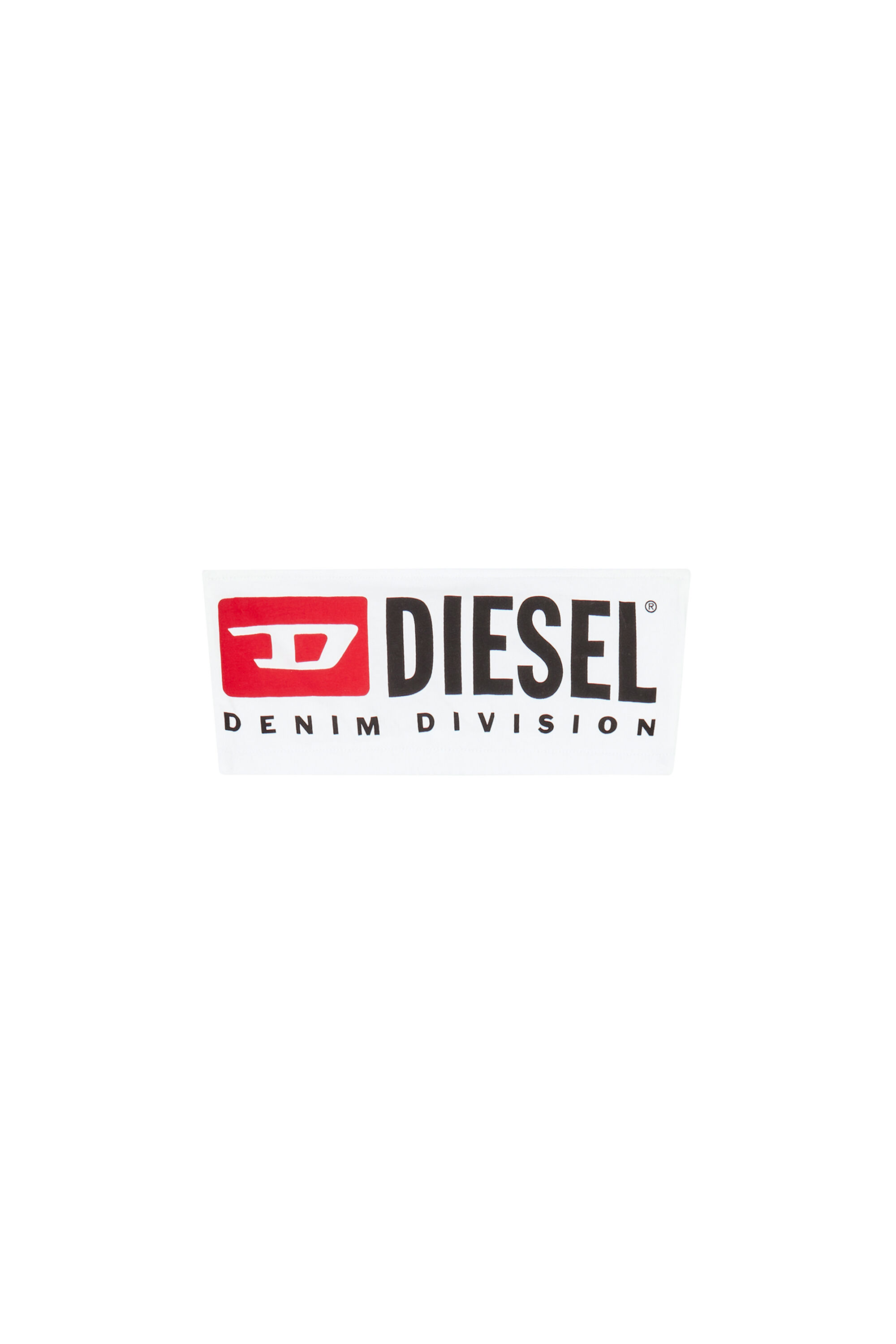 Diesel - UFSB-MELANIE, Pantalones cortos de pijama de tejido con efecto denim Mujer in Blanco - 4