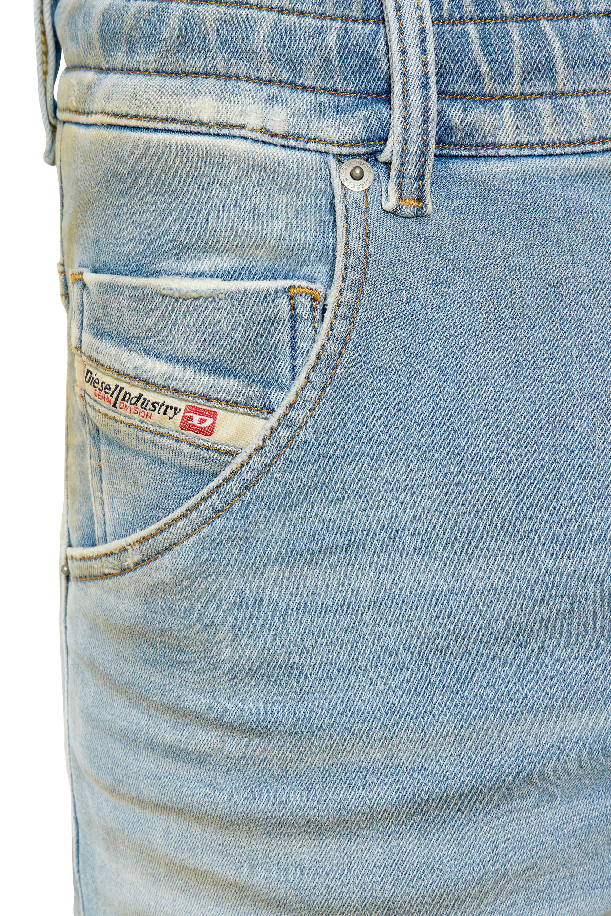 D-KROOSHORT-Z-T Man: Shorts in Track Denim | Diesel D-KROOSHORT-Z-T Man: Shorts in Track Denim | Diesel