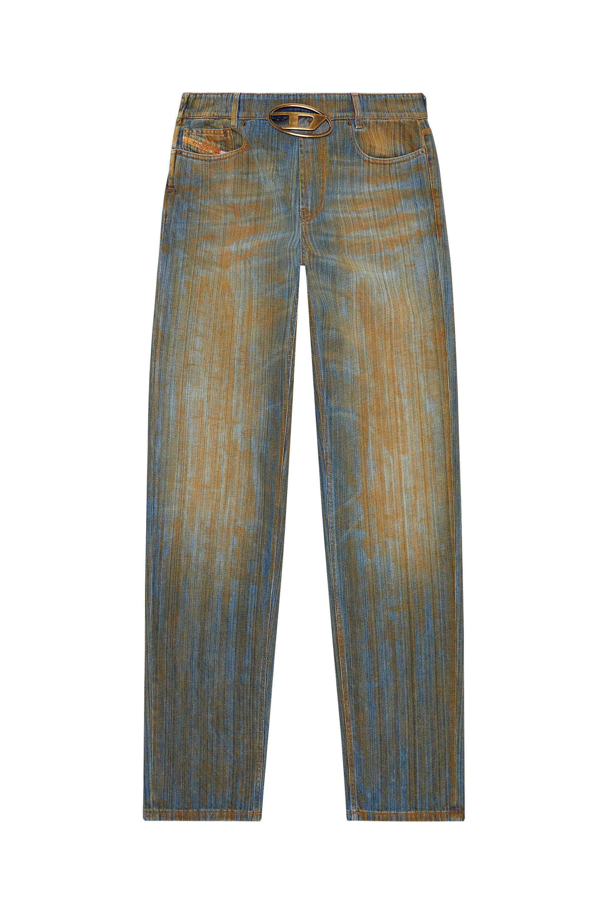 Diesel - Regular Jeans 2010 D-Macs 0NLAL Hombre, Azul medio - 2
