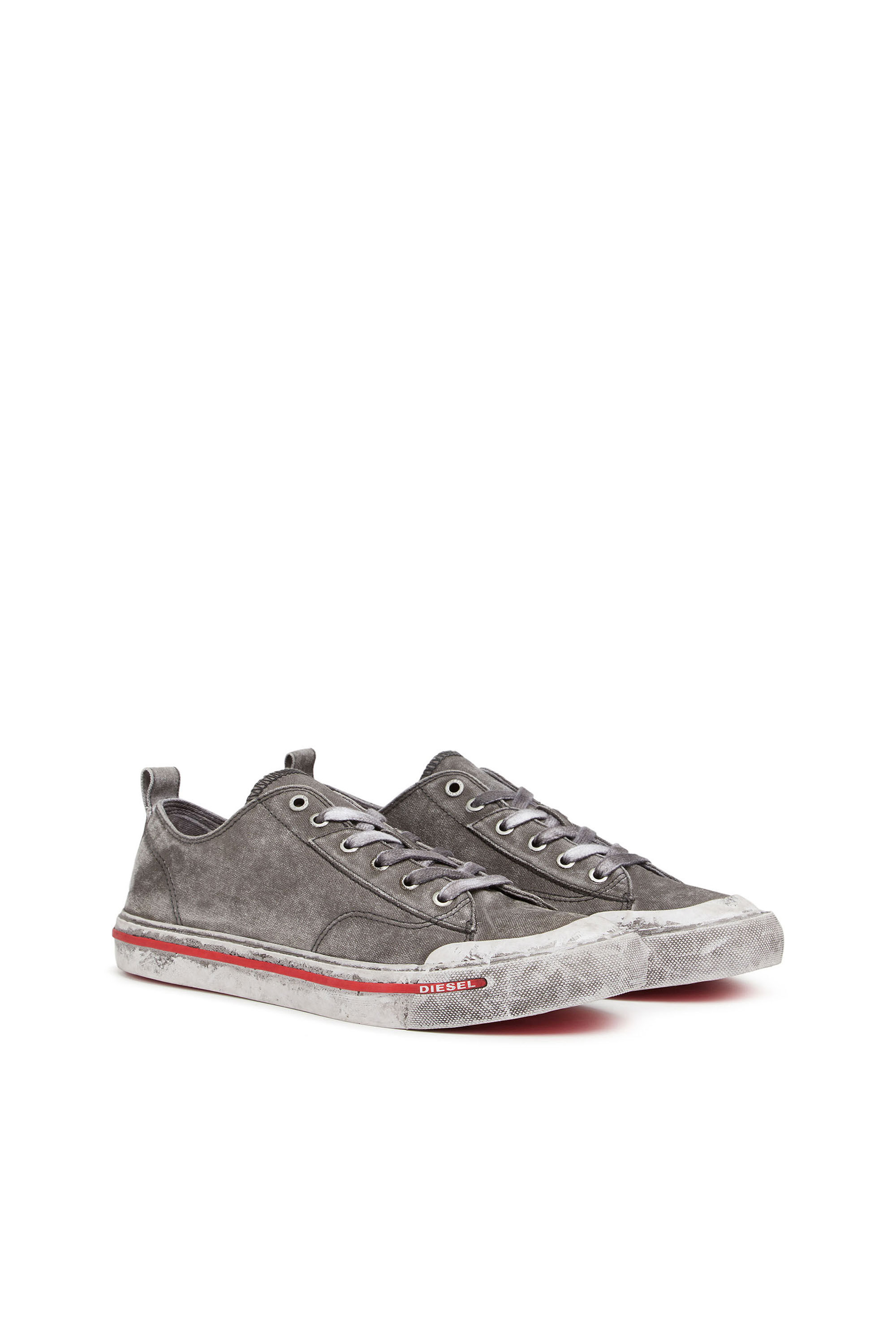 Men's S-Athos Low - Low-top sneakers in washed canvas | S-ATHOS