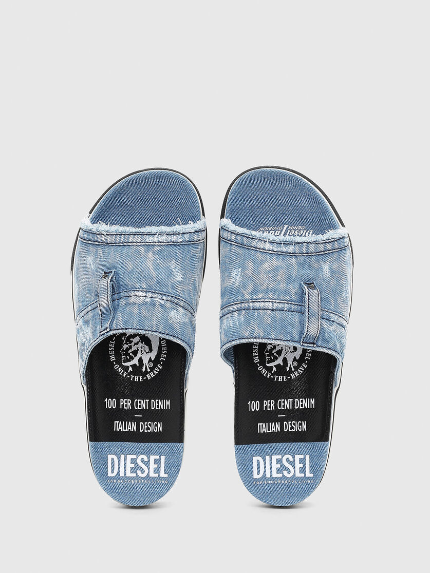 Sa Grand Ot Hombre Chanclas Piscineras En Denim Diesel