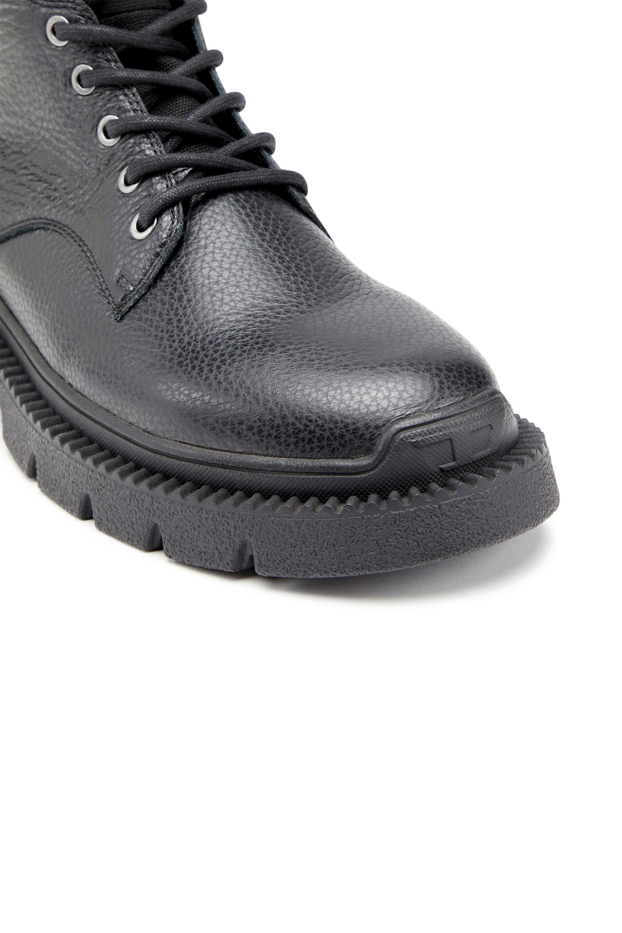 Diesel - D-TROIT BT, D-Troit BT - Botines con cordones con etiqueta de cinta de Diesel Hombre in Negro - 6