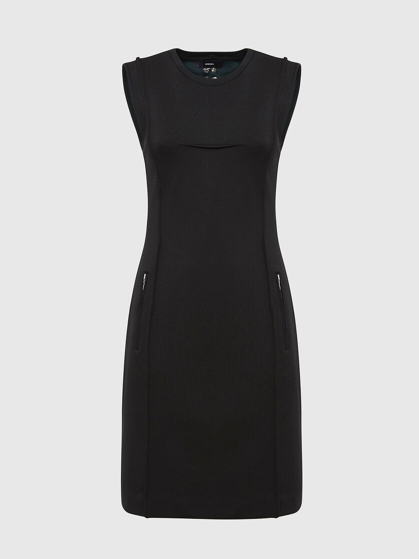 D-PHILO Woman: Milano-knit dress with piercing detail | Diesel