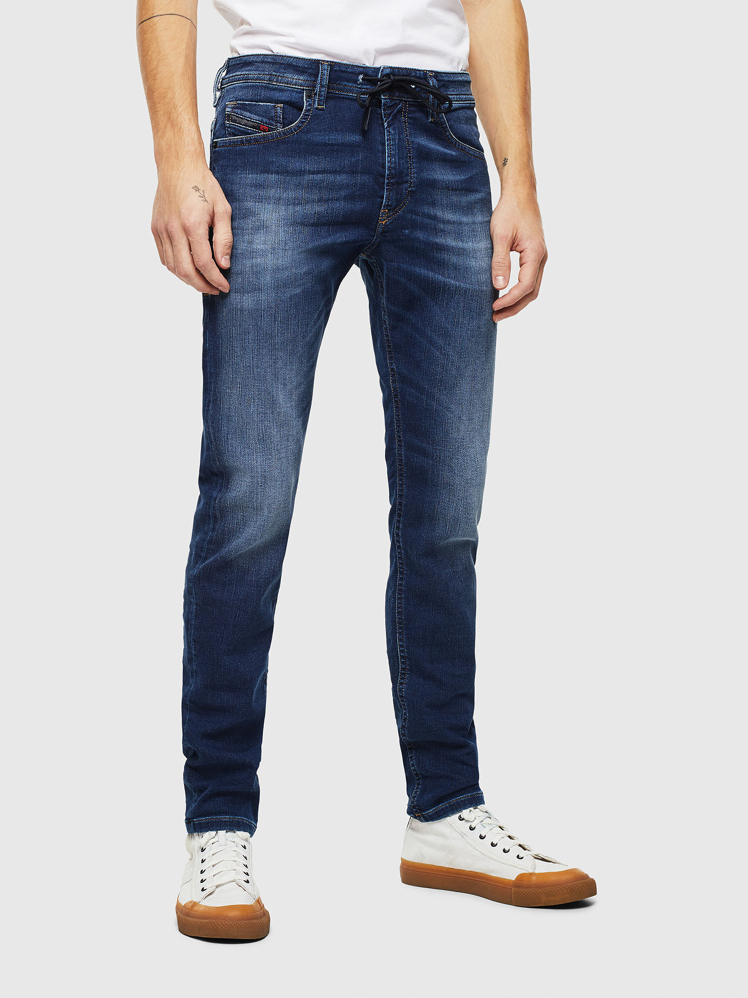 blue jogg jeans