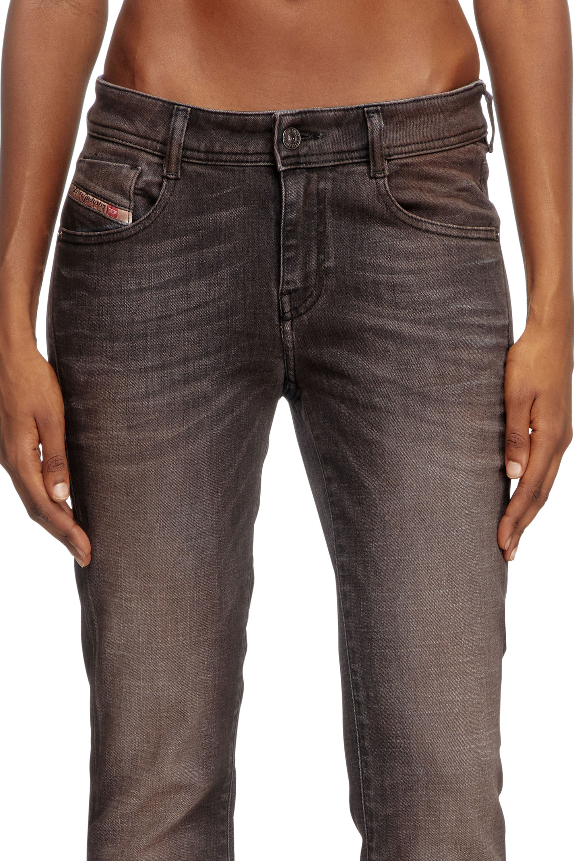 Women's Bootcut Jeans | Black/Dark grey | Diesel 1969 D-Ebbey