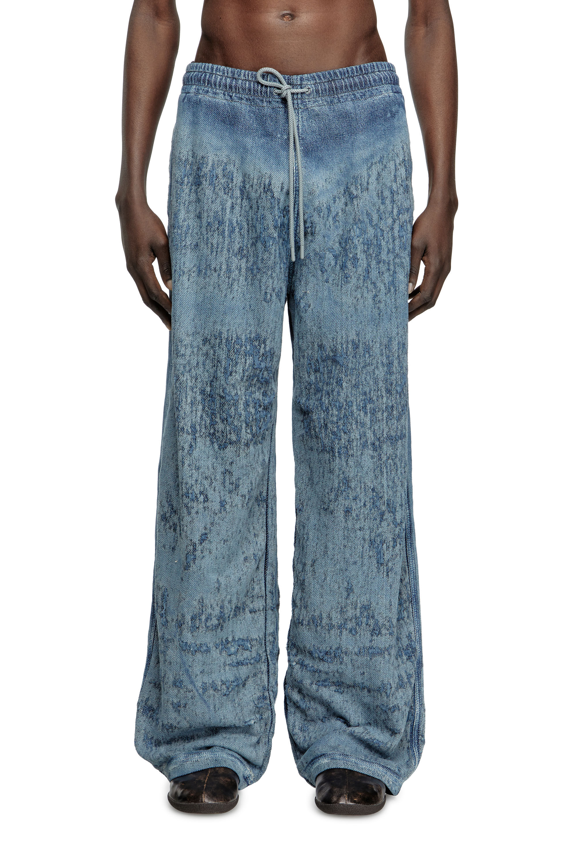 Diesel - Man's Relaxed Jeans D-Enimos 068RQ, Medium blue - 3