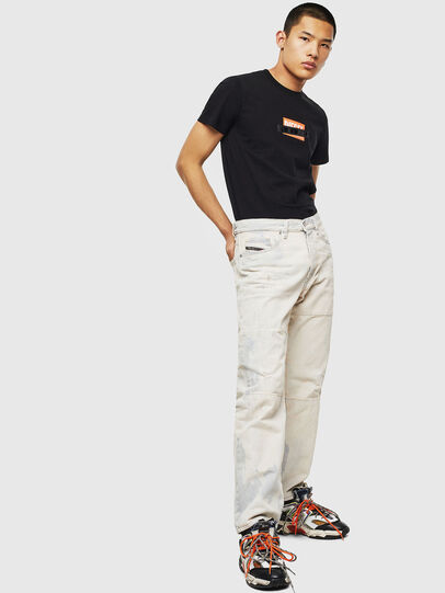 T-DIEGO-S7, Black/Orange Diesel - T-DIEGO-S7, Black/Orange - T-Shirts - Image 5