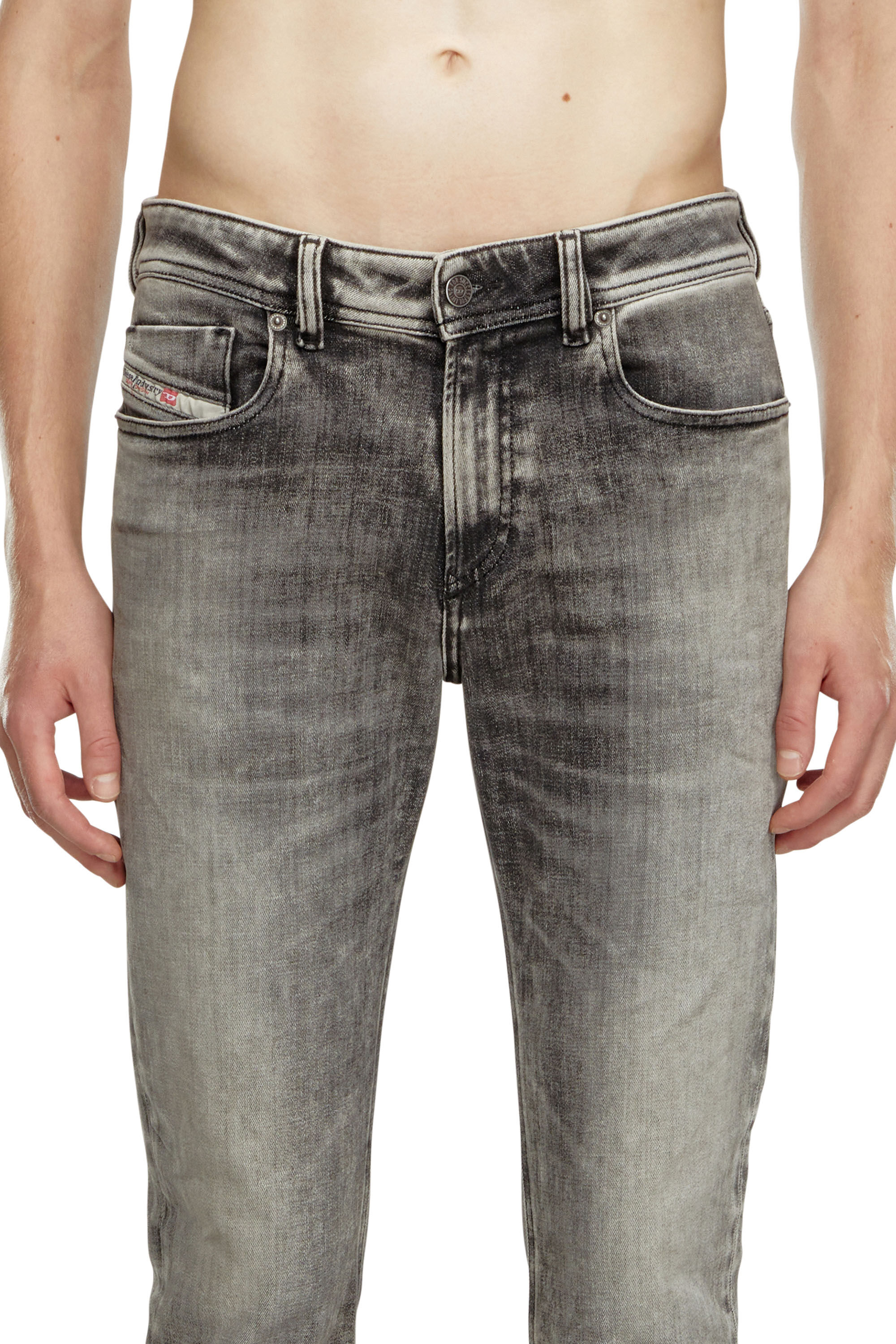 Diesel - Hombre Skinny Jeans 1979 Sleenker 09J28, Gris - Image 5