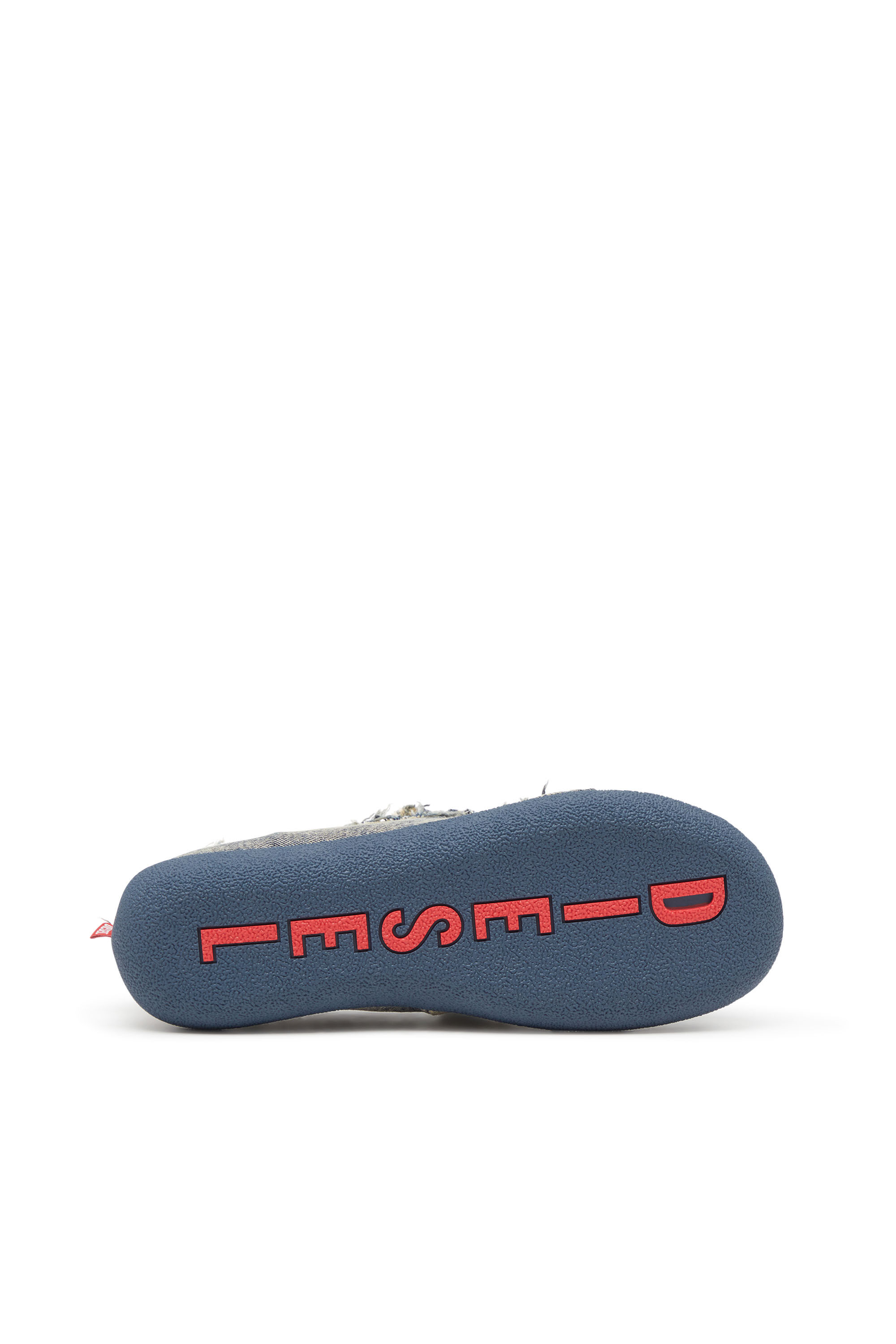 DIESEL :: d-shock moc デニムローファー Men's D-Shock-Distressed denim loafers | Blue | Diesel