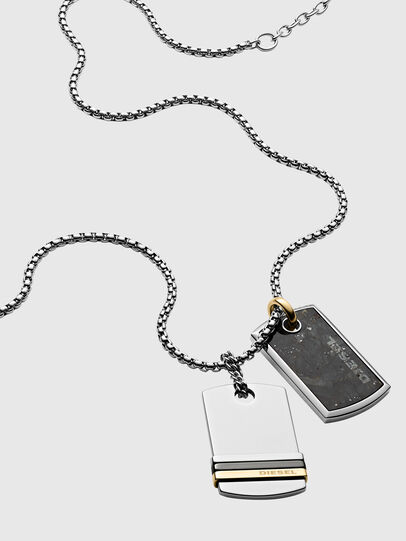 DX1189, Silver Diesel - DX1189, Silver - Necklaces - Image 2