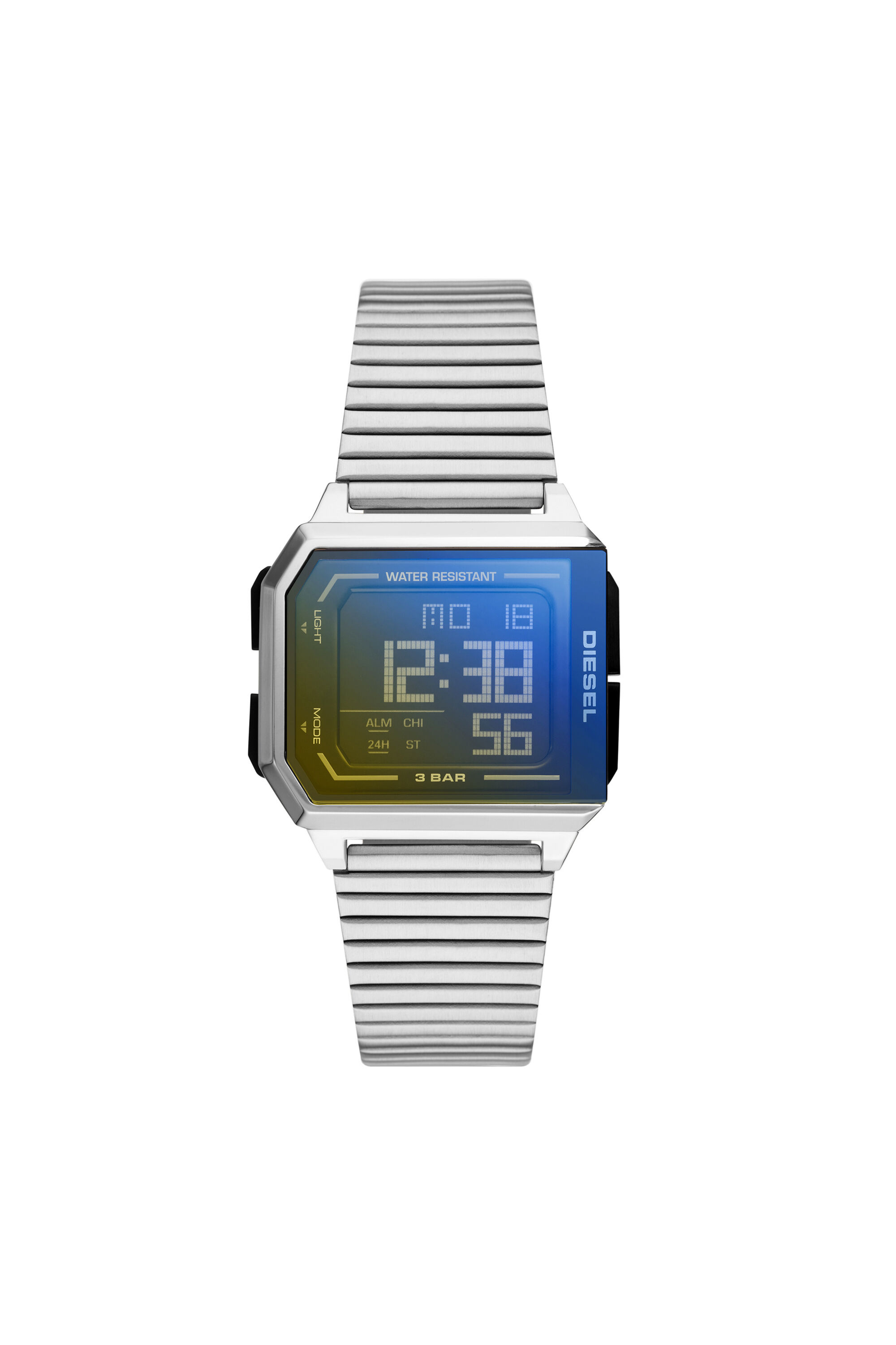Diesel - DZ1968, Reloj Chopped con pulsera de acero inoxidable Unisex in Plateado - 1