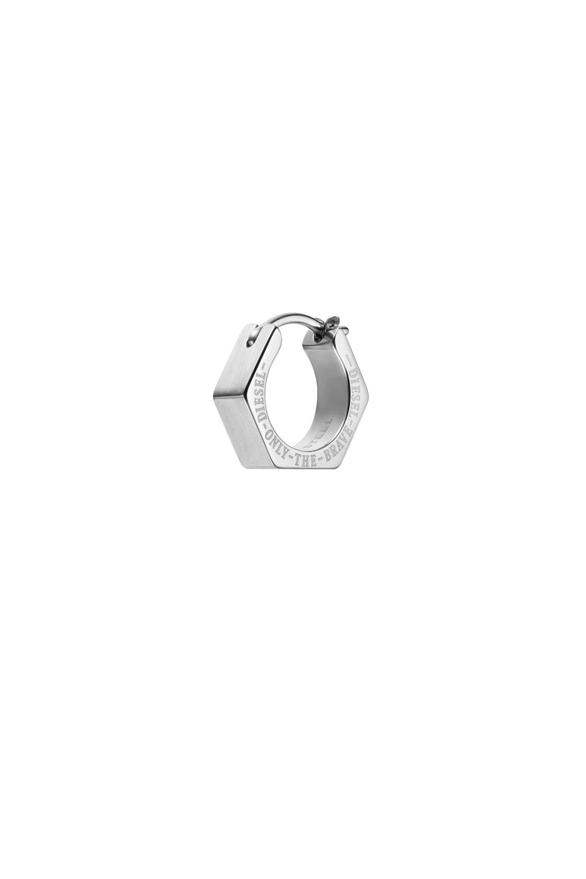 在庫処分セール テ DX1345: Stainless steel hoop earring | Diesel アクセサリー