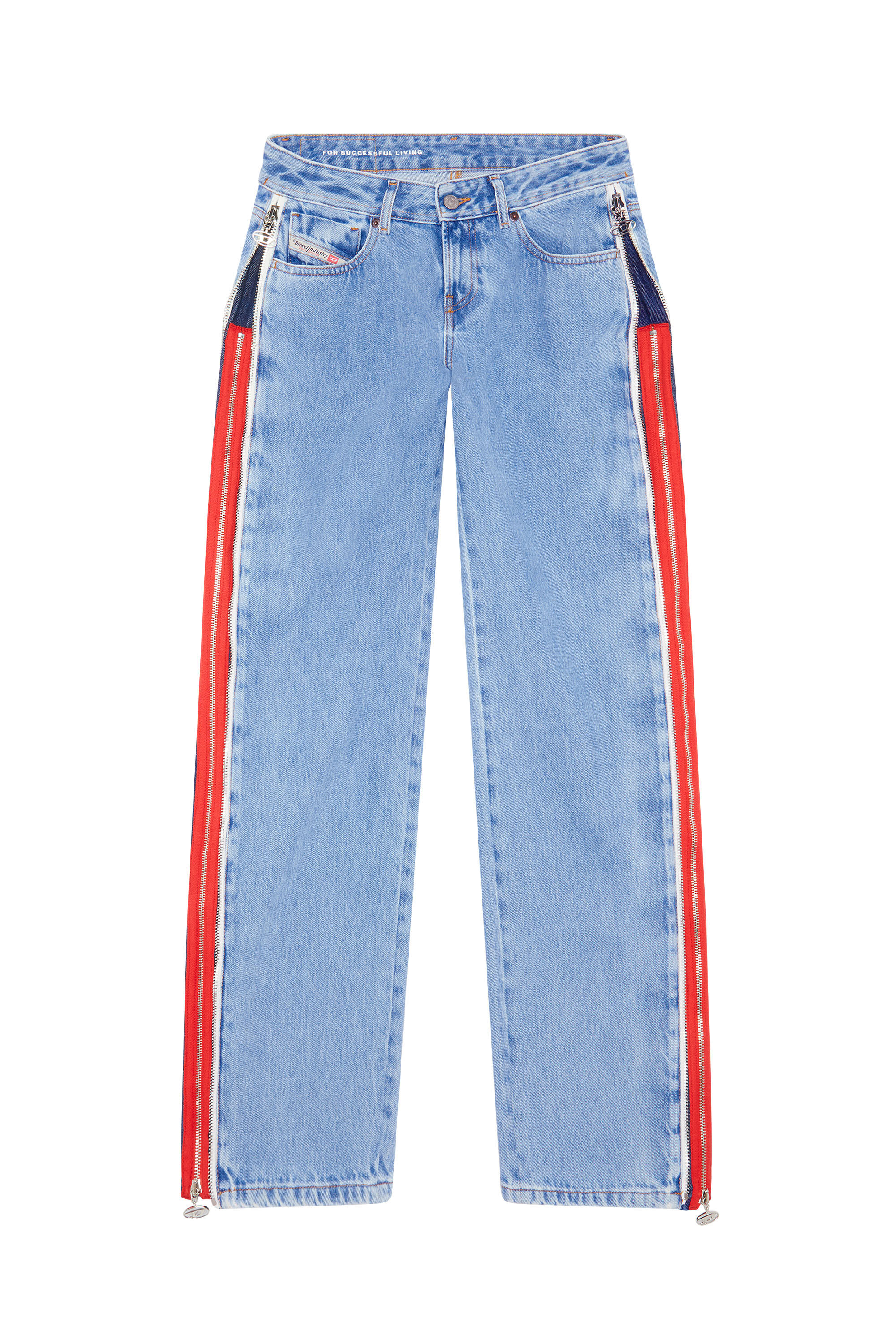 売り尽くしセール DIESEL Straight Jeans (サイドジップ) - パンツ