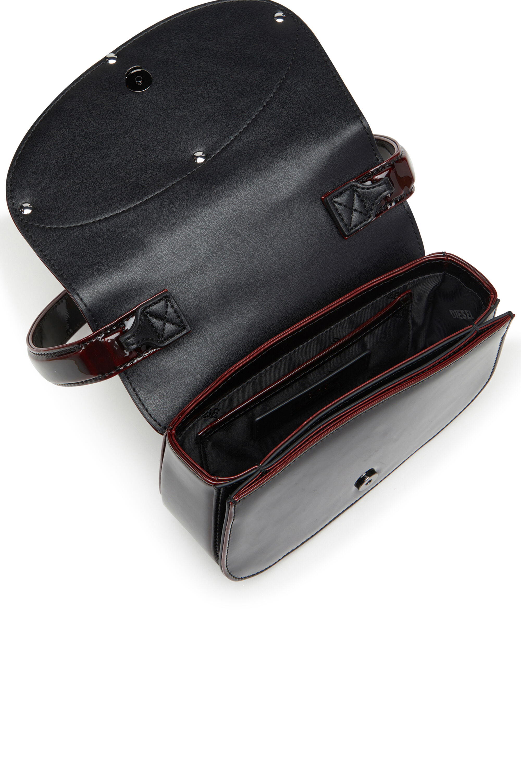 Diesel - 1DR, 1DR-Bolso 1DR icónico de poliuretano líquido Mujer in Rojo - 2