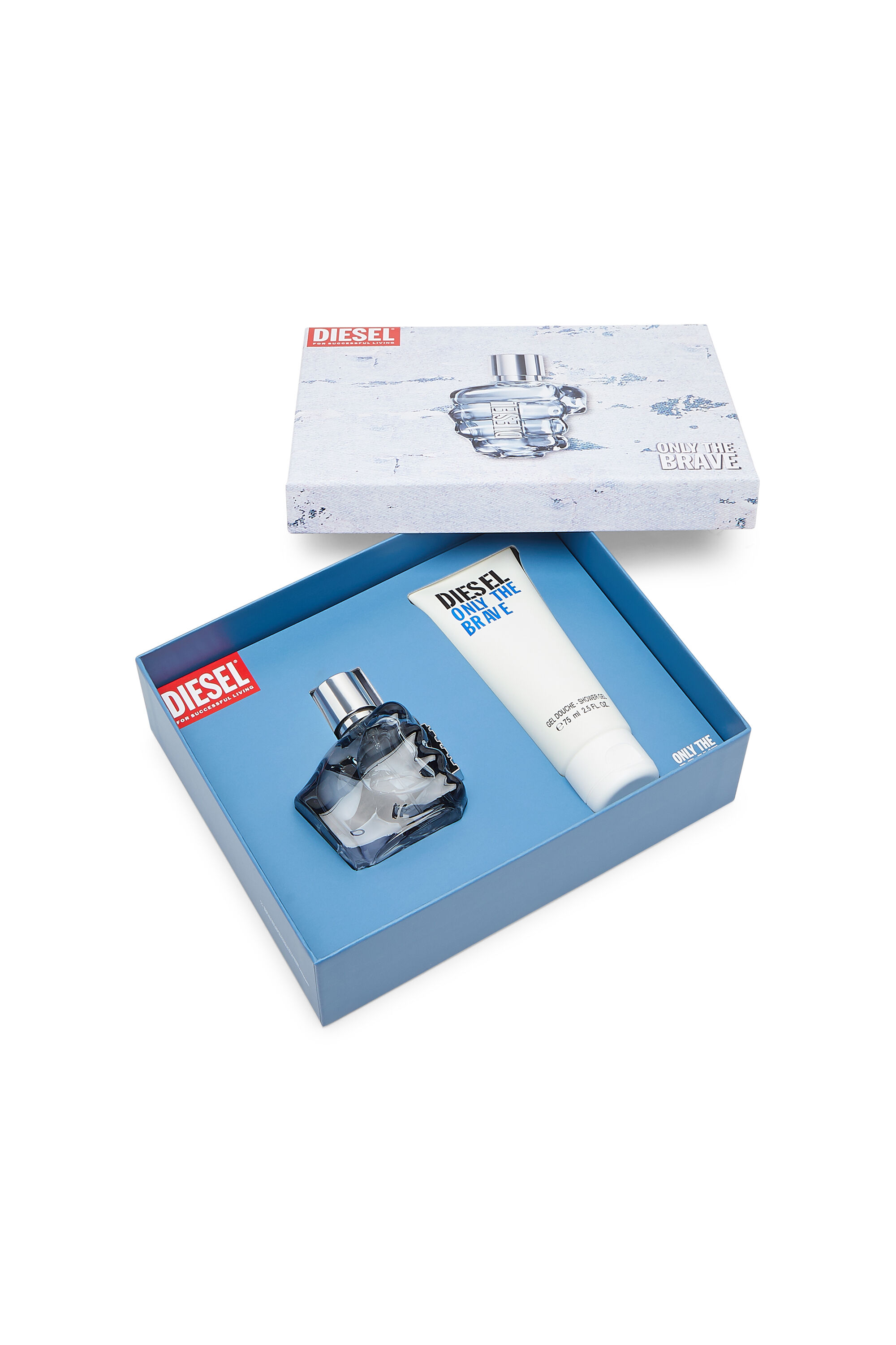 Diesel - ONLY THE BRAVE SPRING SET 25  LF608100, Unisex's Only The Brave gift set in Blue - 2