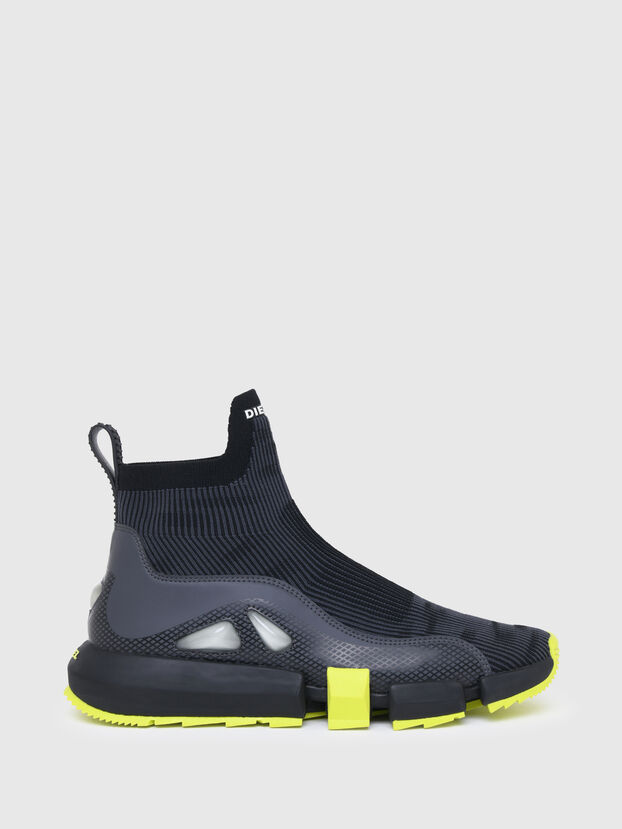 sock sneakers with bubble detail
