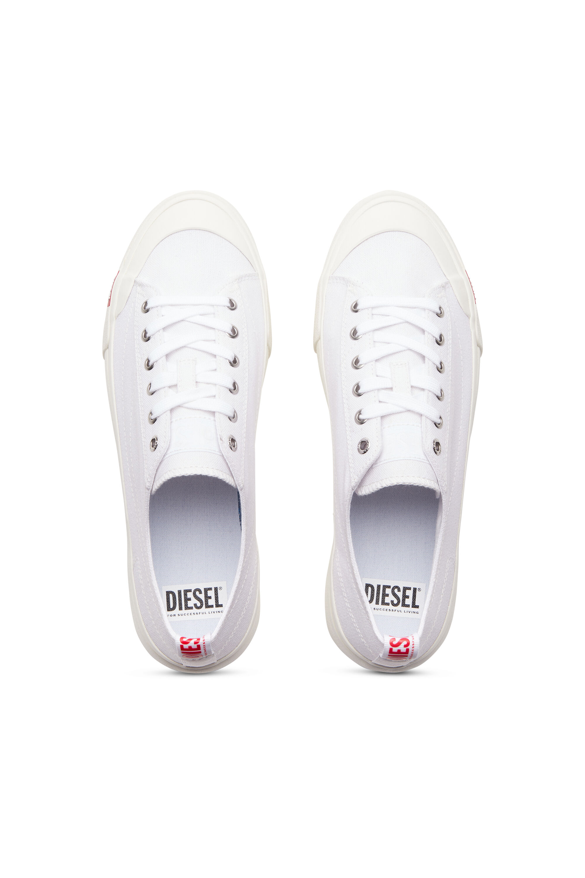 Men's S-Athos Low-Canvas sneakers | White | Diesel
