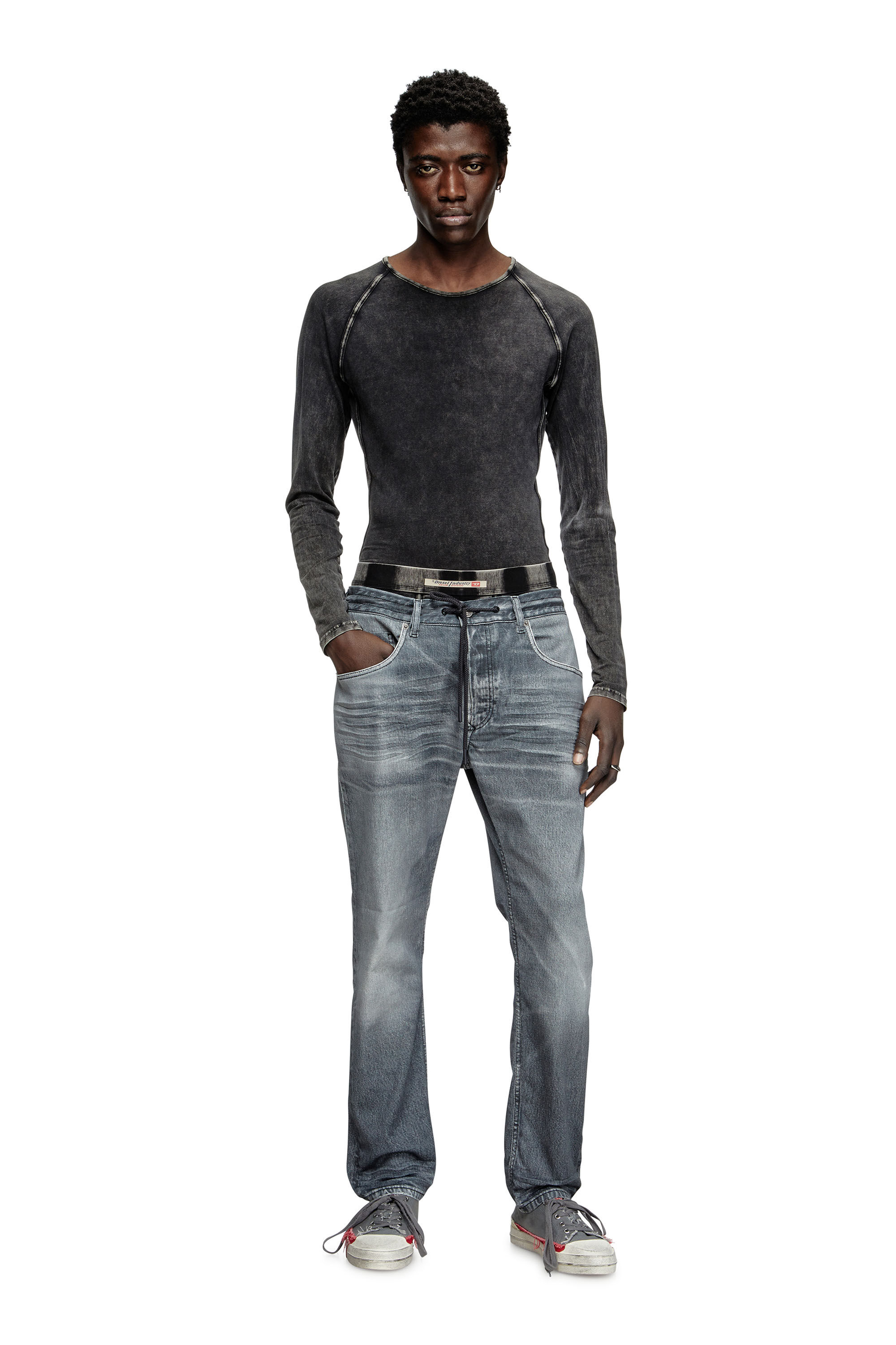 DIESEL ジョグジーンズ JOGG JEANS KROOLEY スウェット デニム