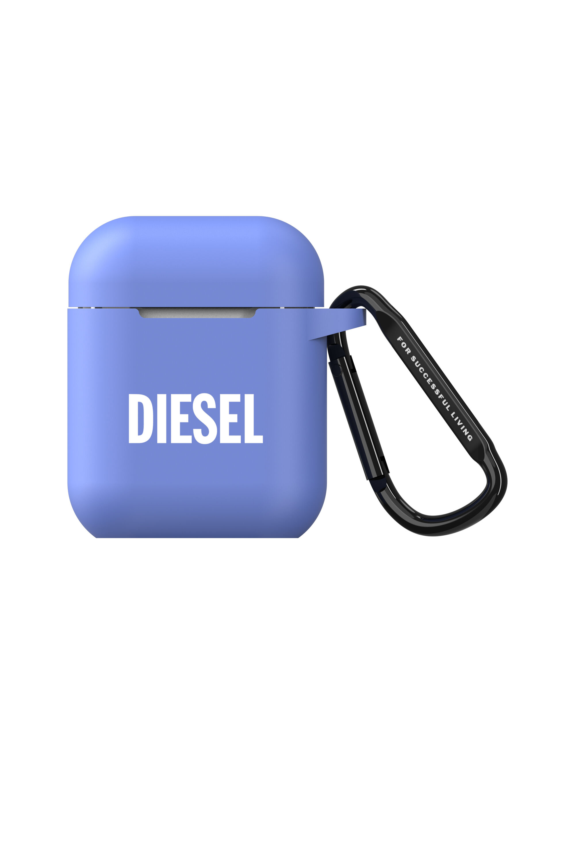 Diesel - 48319 AIRPOD CASE, Funda de silicona para AirPods Unisex in Azul marino - 1
