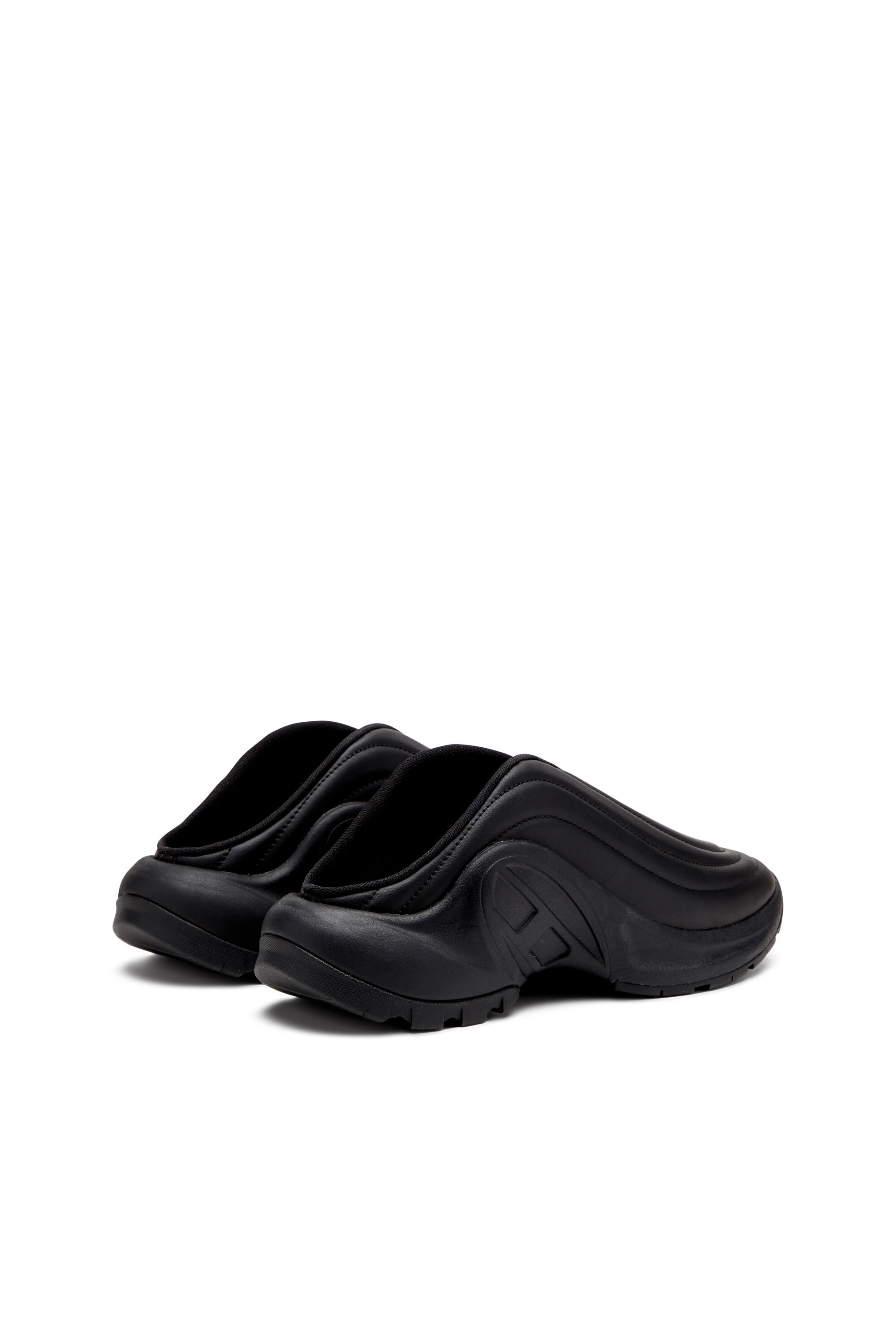 楽天 送料無料にならない mules S-D-Runner-Matte Women's | Diesel | Black 靴