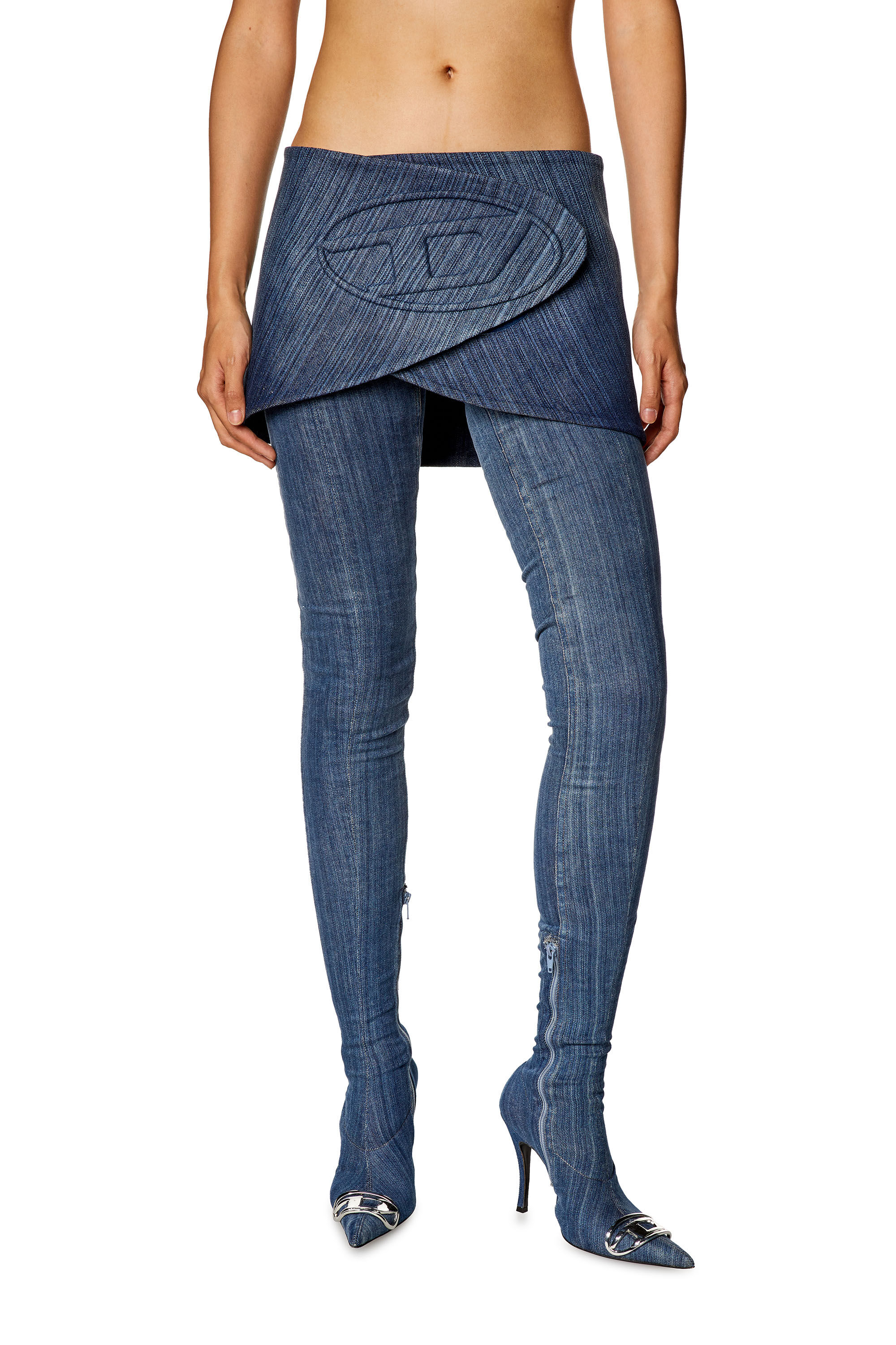 スカート Diesel Skirts A11399_09G92_01_A.jpg