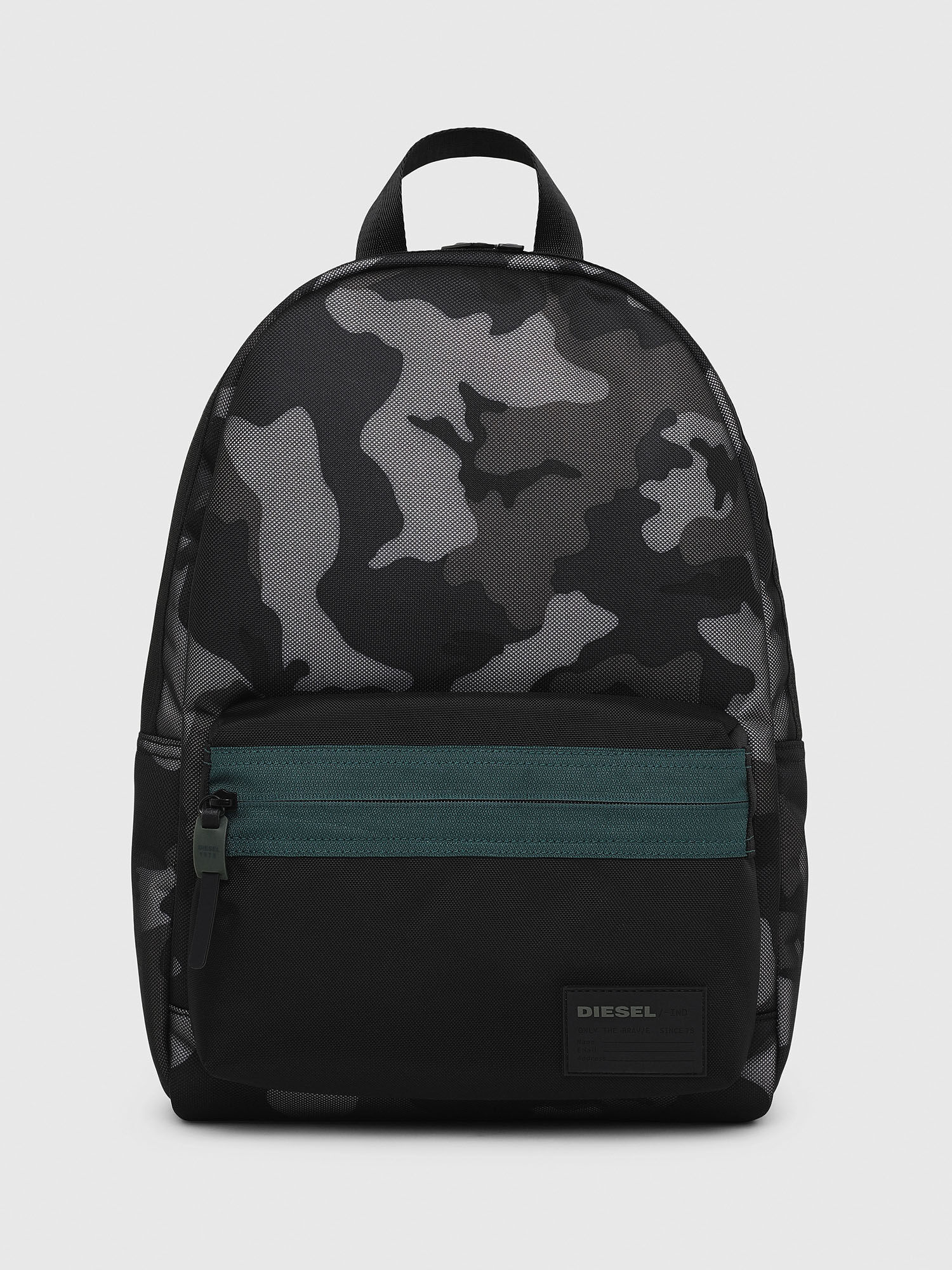 MIRANO Man: Backpack in camo-print mesh | Diesel