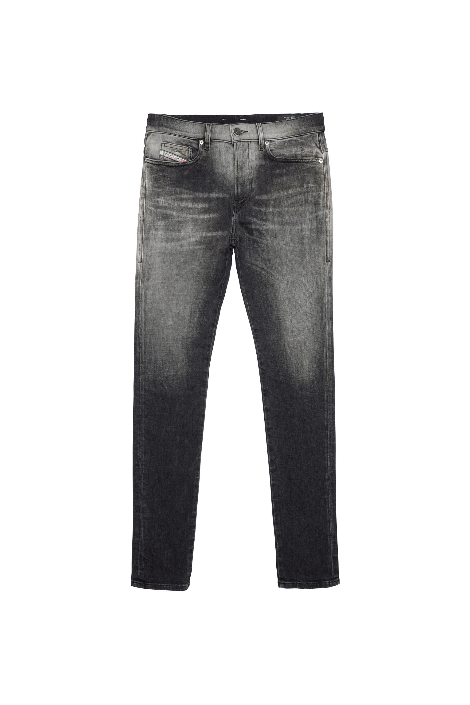 Diesel - Skinny Jeans D-Amny 09A88, Negro/Gris oscuro - Image 2