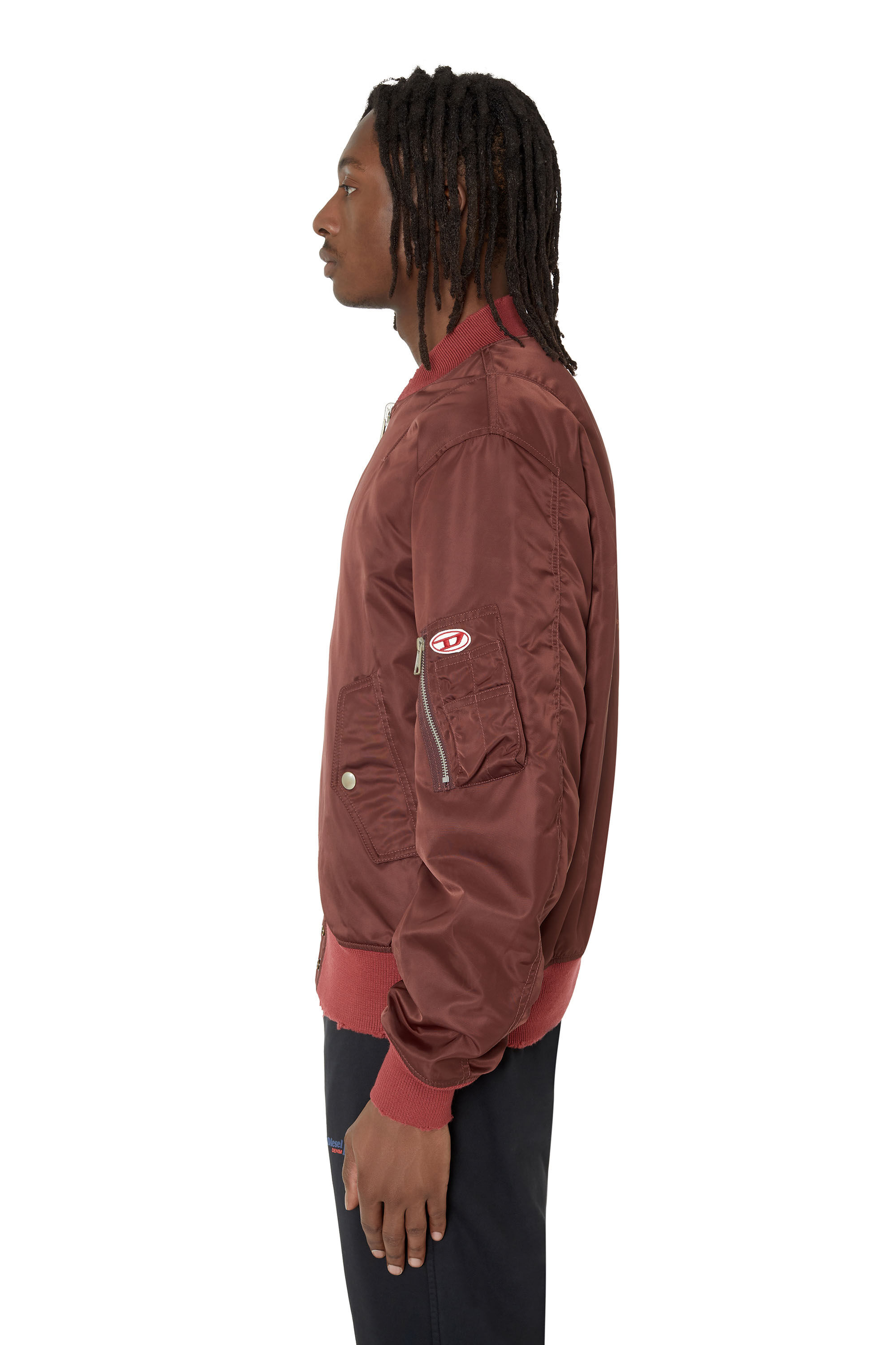 J-FIGHTERS-NW Man: Reversible padded bomber jacket | Diesel