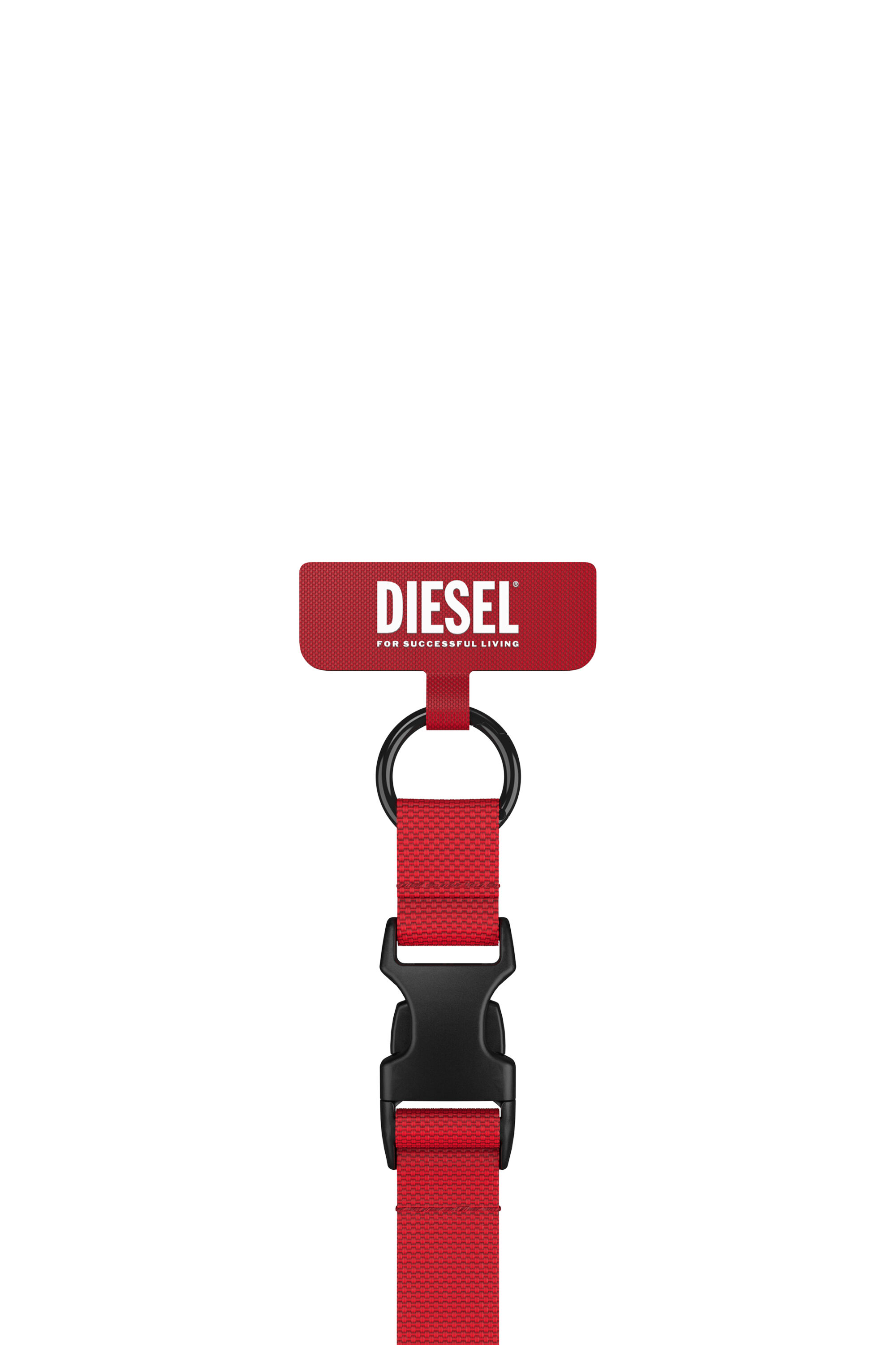 Diesel - 52945 UNIVERSAL NECKLACE, Cordón universal para smartphone Unisex in Rojo - 1