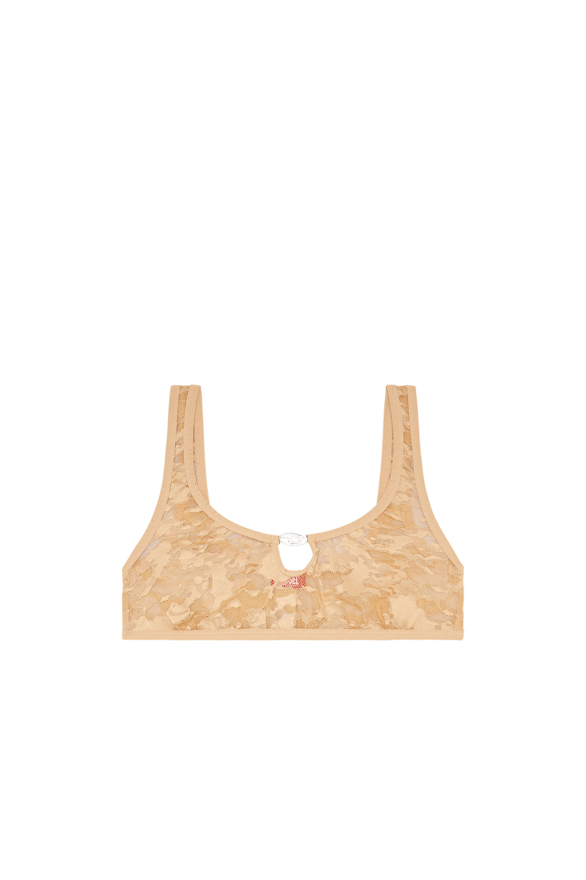 Diesel - UFSB-D-OVAL-LACE-BRALETTE, Marrón Claro - Image 1