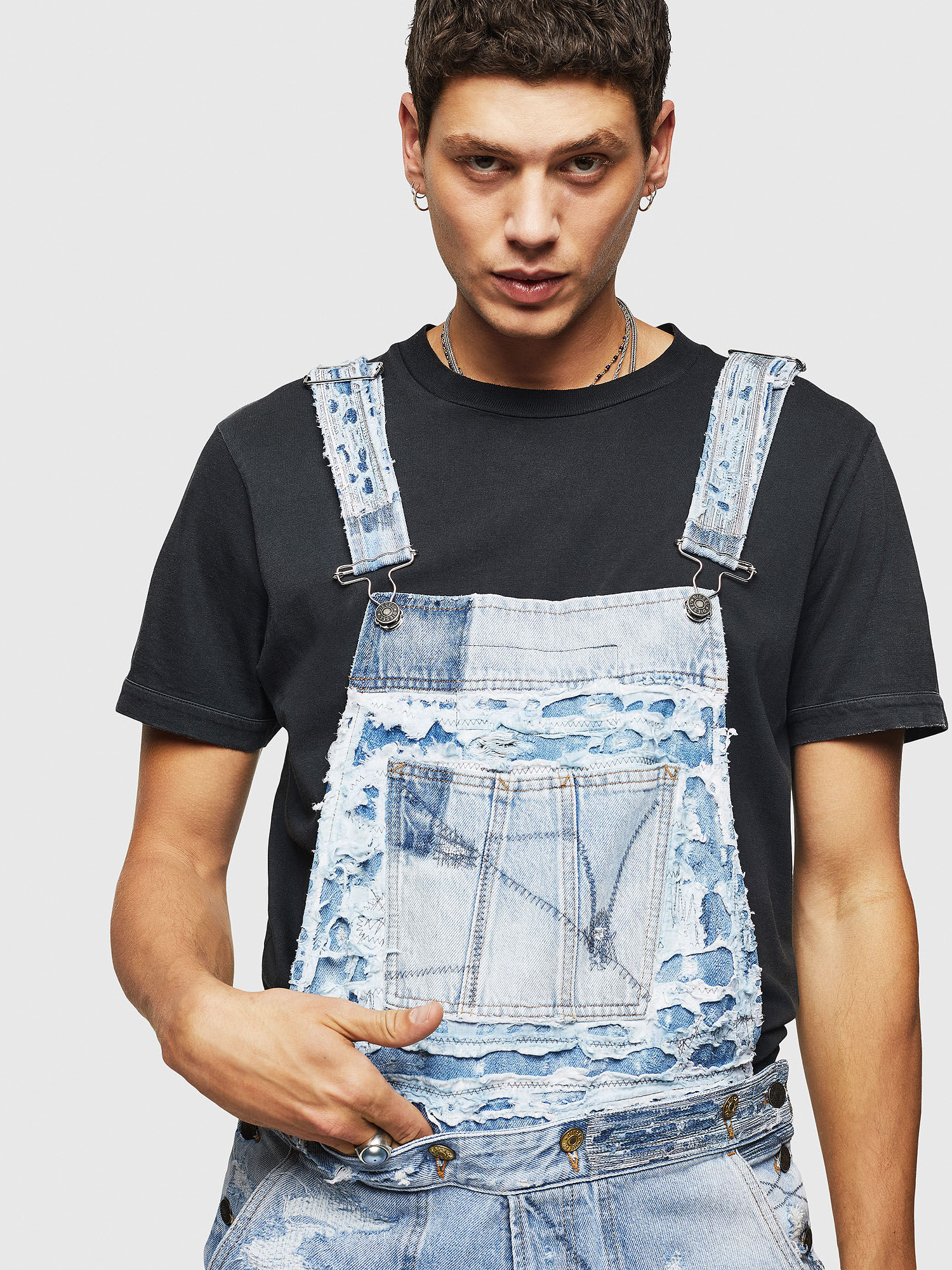 diesel dungarees mens